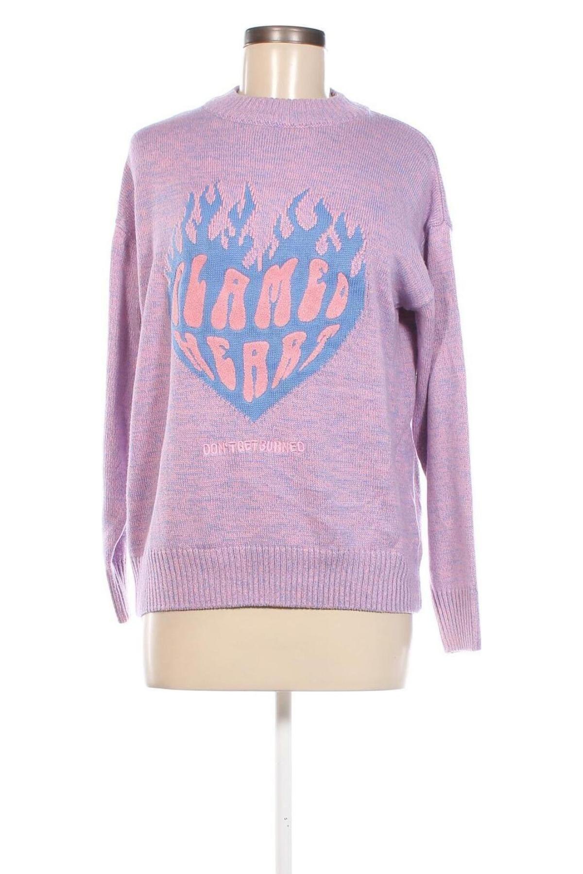 Дамски пуловер Fb Sister, Размер XS, Цвят Лилав, Цена 14,21 лв.