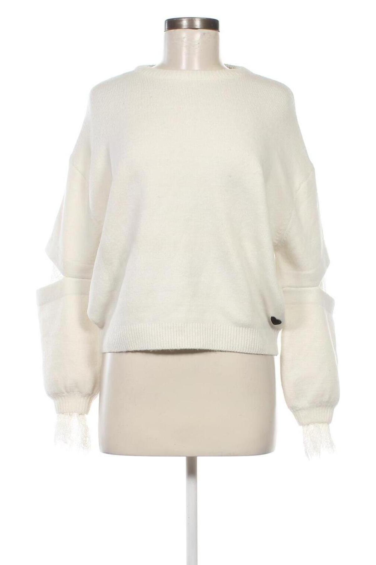 Damenpullover Fornarina, Größe S, Farbe Weiß, Preis 39,69 €