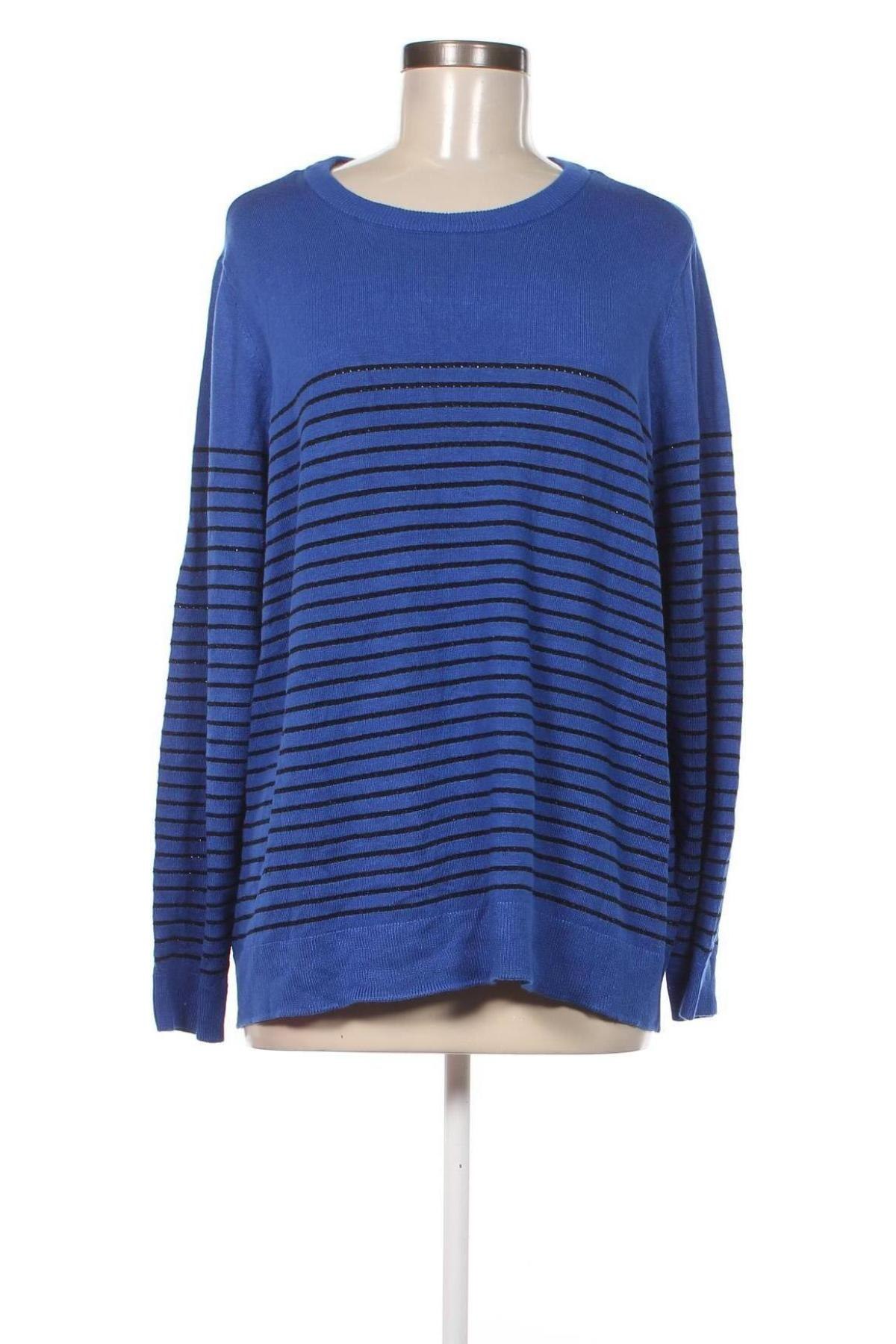 Дамски пуловер Fransa, Размер XXL, Цвят Син, Цена 60,45 лв.