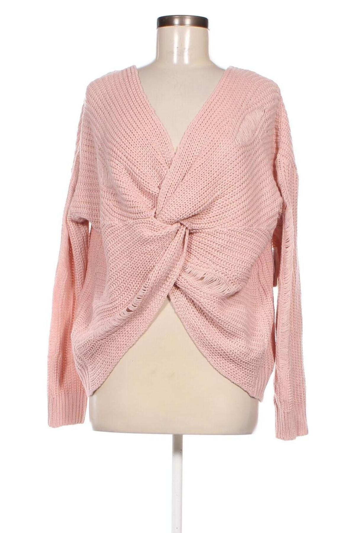 Γυναικείο πουλόβερ Full Circle Trends, Μέγεθος L, Χρώμα Ρόζ , Τιμή 8,25 €