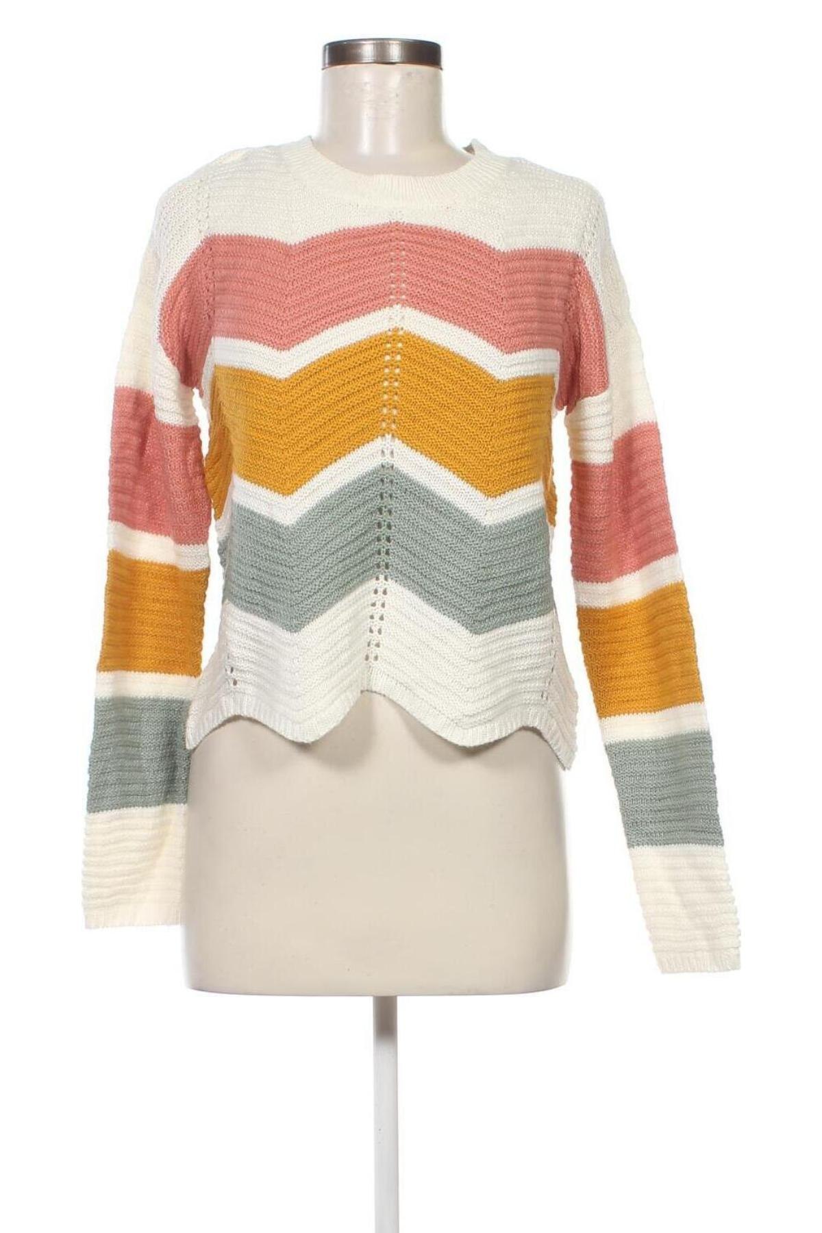 Дамски пуловер Full Circle Trends, Размер S, Цвят Многоцветен, Цена 15,08 лв.
