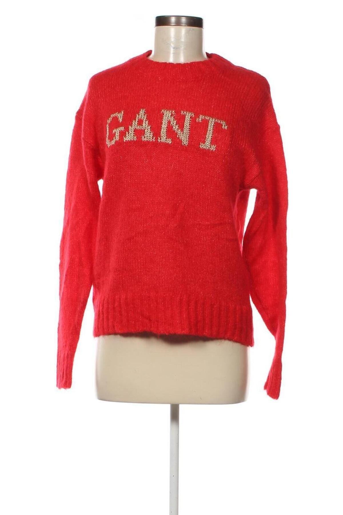 Damenpullover Gant, Größe S, Farbe Rot, Preis 39,41 €