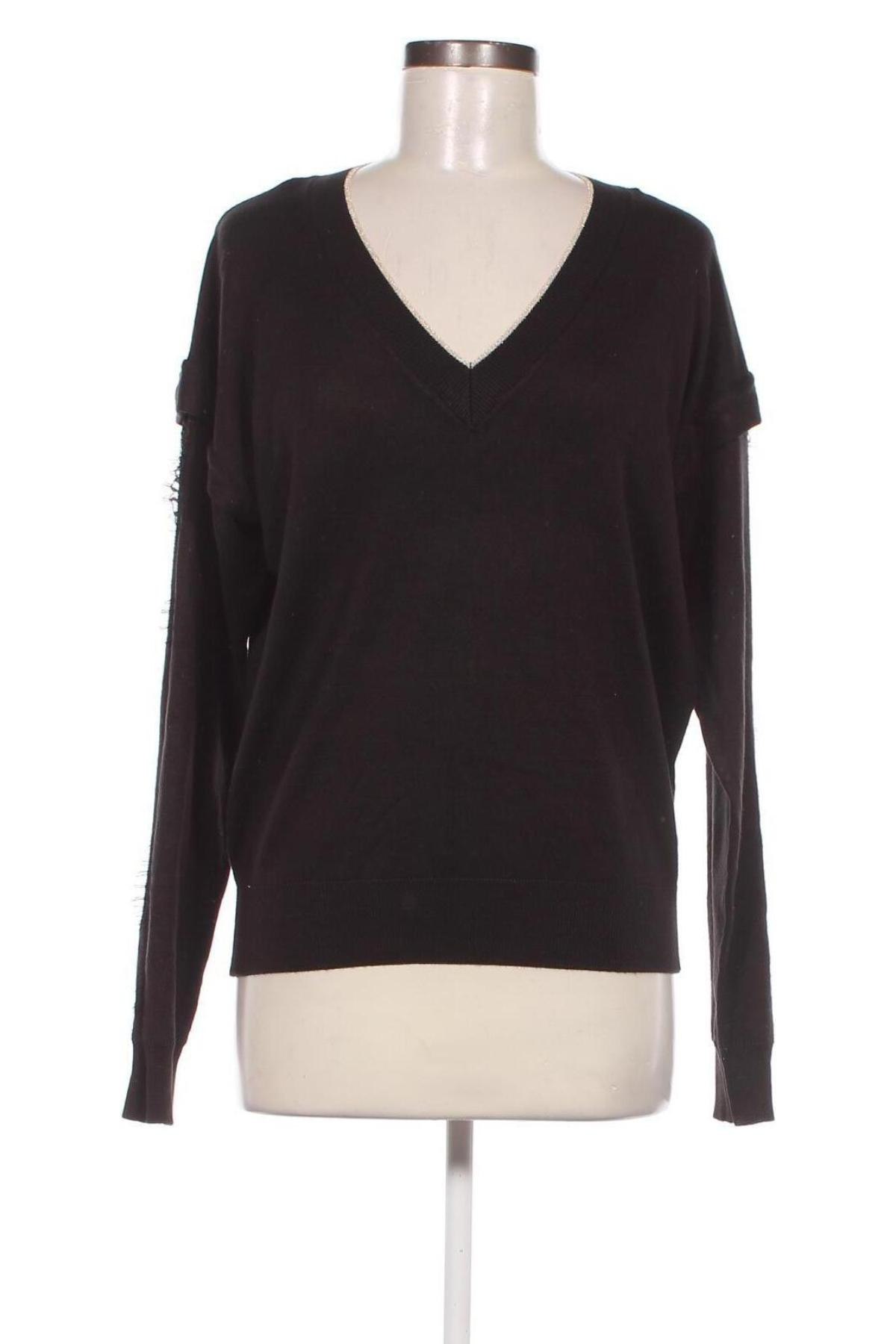 Дамски пуловер Garcia, Размер L, Цвят Черен, Цена 18,86 лв.