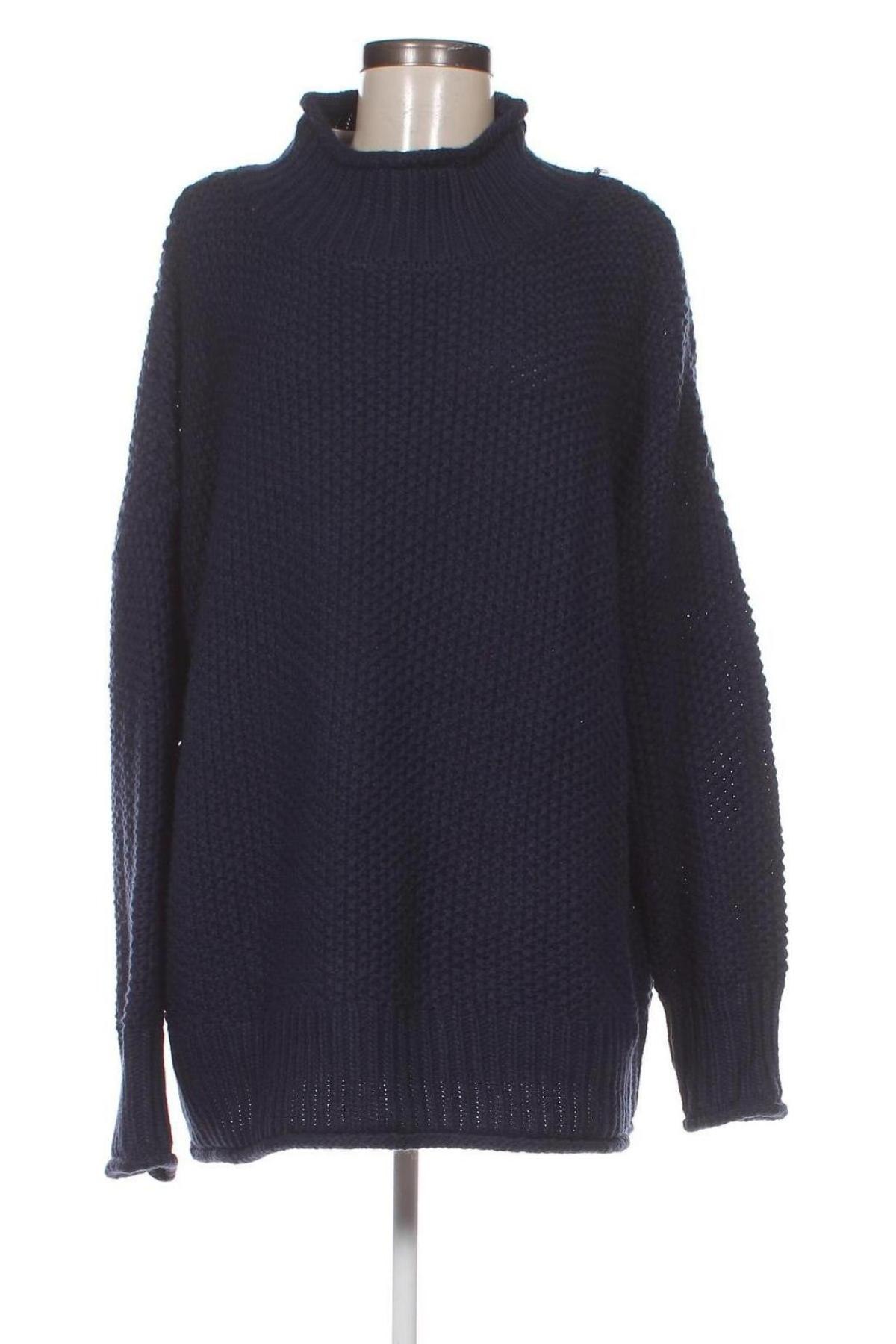 Дамски пуловер Gina, Размер XXL, Цвят Син, Цена 17,40 лв.