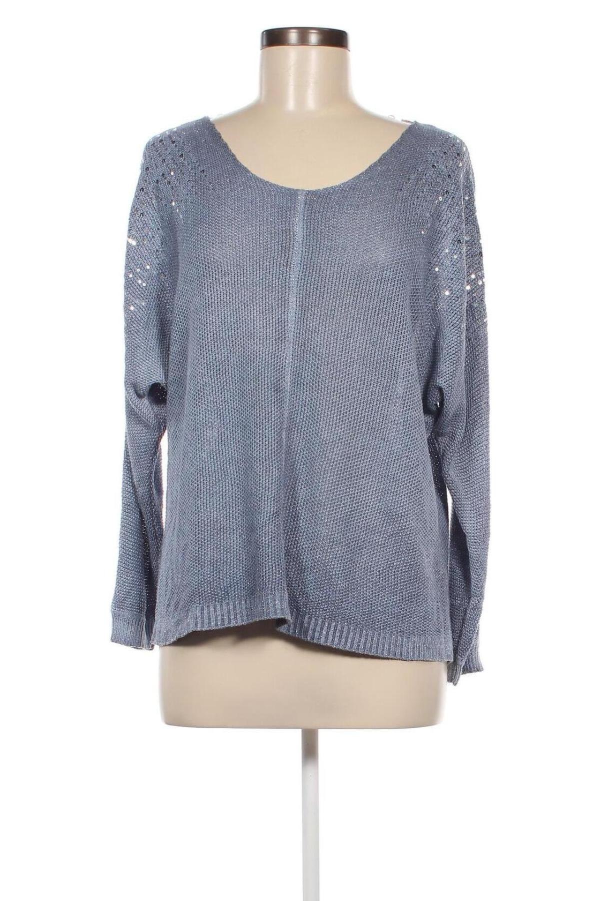 Damenpullover Gina Benotti, Größe M, Farbe Blau, Preis 7,49 €