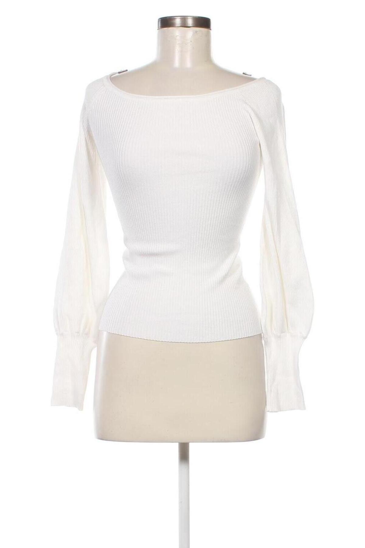 Damenpullover Gina Tricot, Größe S, Farbe Weiß, Preis € 18,79