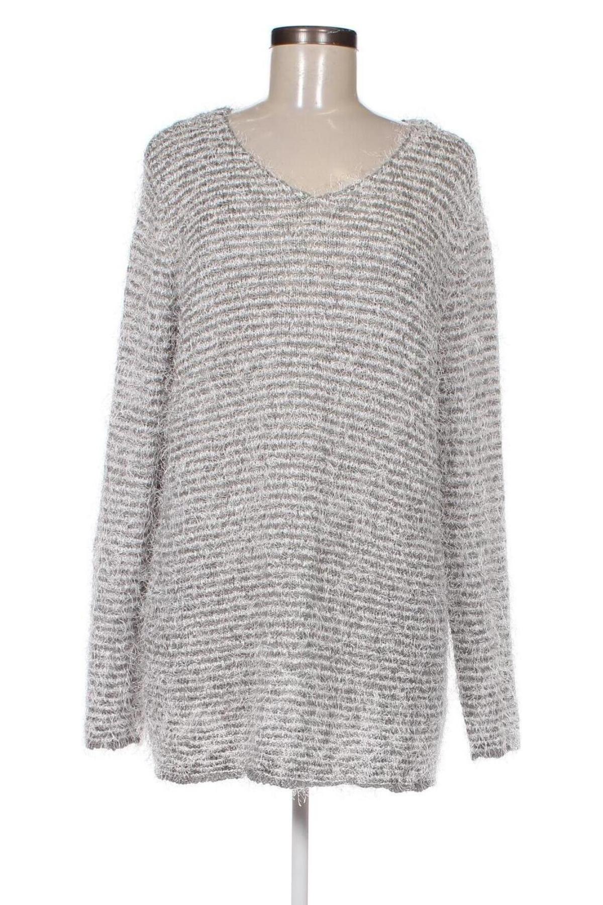 Damenpullover Gina Tricot, Größe L, Farbe Grau, Preis 7,49 €