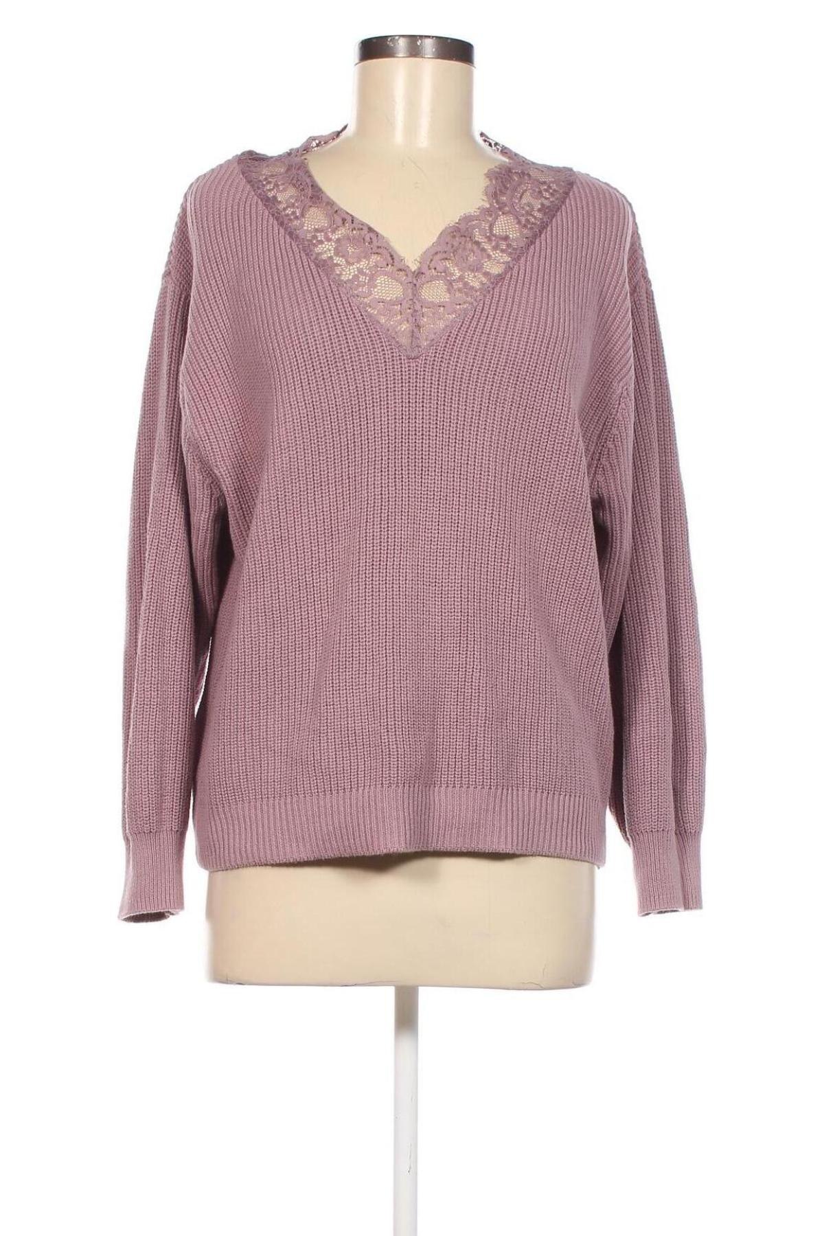 Damski sweter H&M, Rozmiar S, Kolor Fioletowy, Cena 41,79 zł