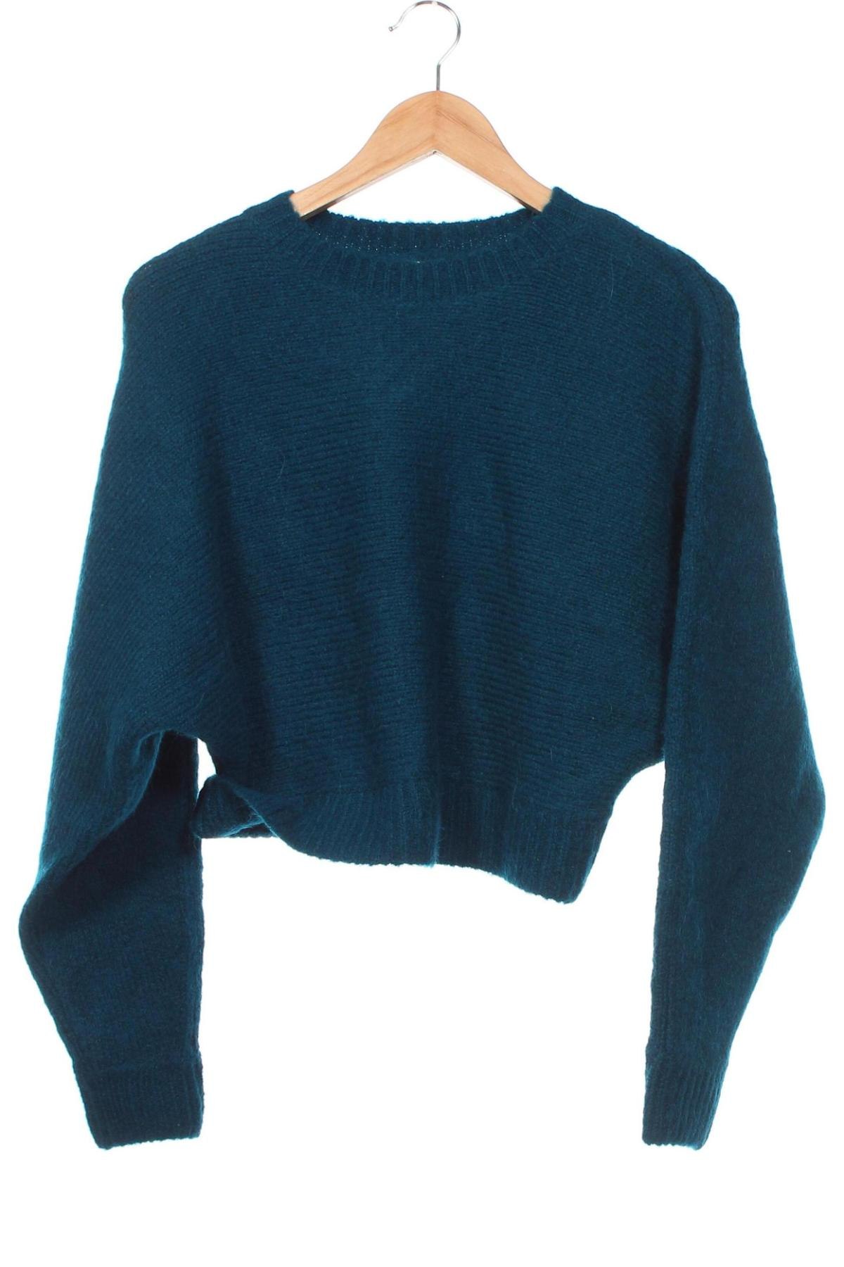 Дамски пуловер H&M, Размер XS, Цвят Син, Цена 26,22 лв.