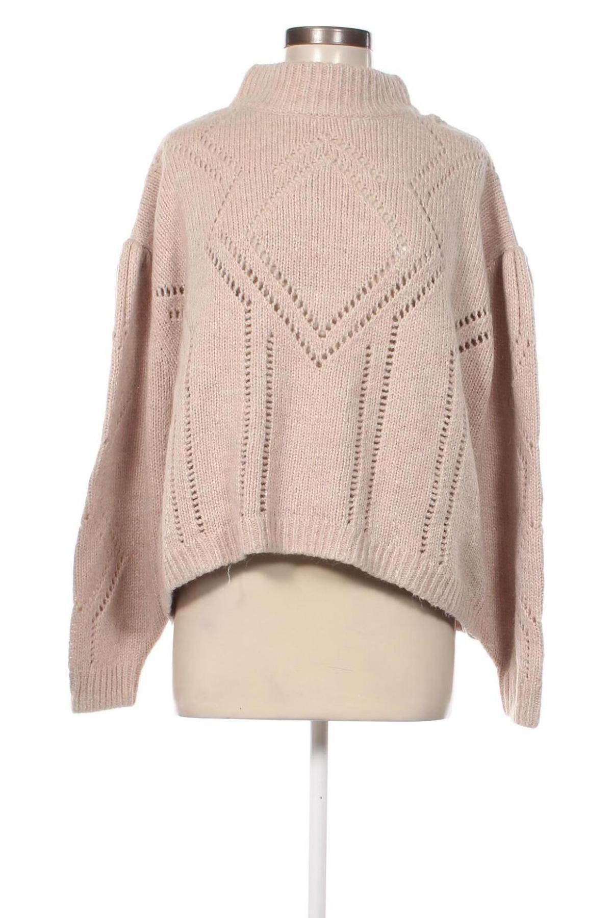 Damski sweter H&M, Rozmiar M, Kolor Beżowy, Cena 32,99 zł