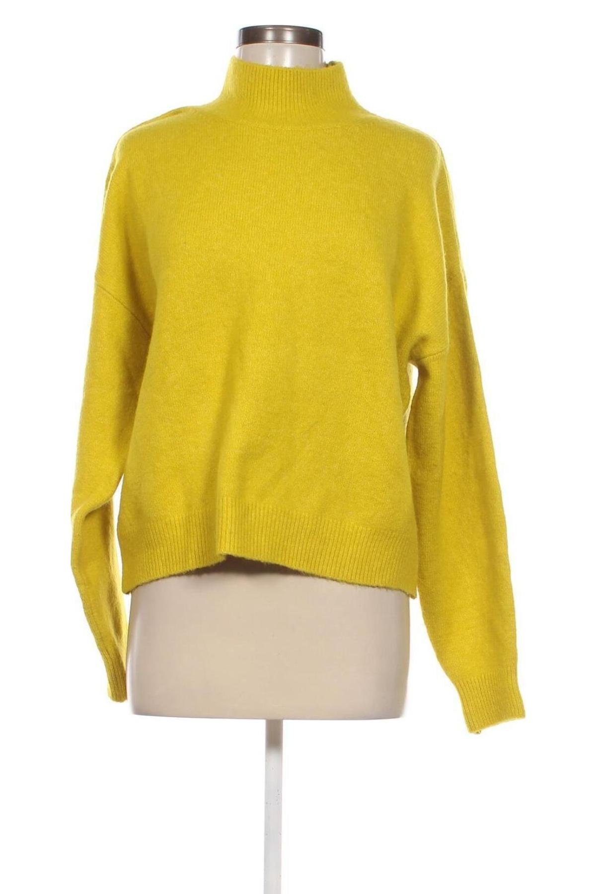 Дамски пуловер H&M, Размер XL, Цвят Жълт, Цена 15,37 лв.