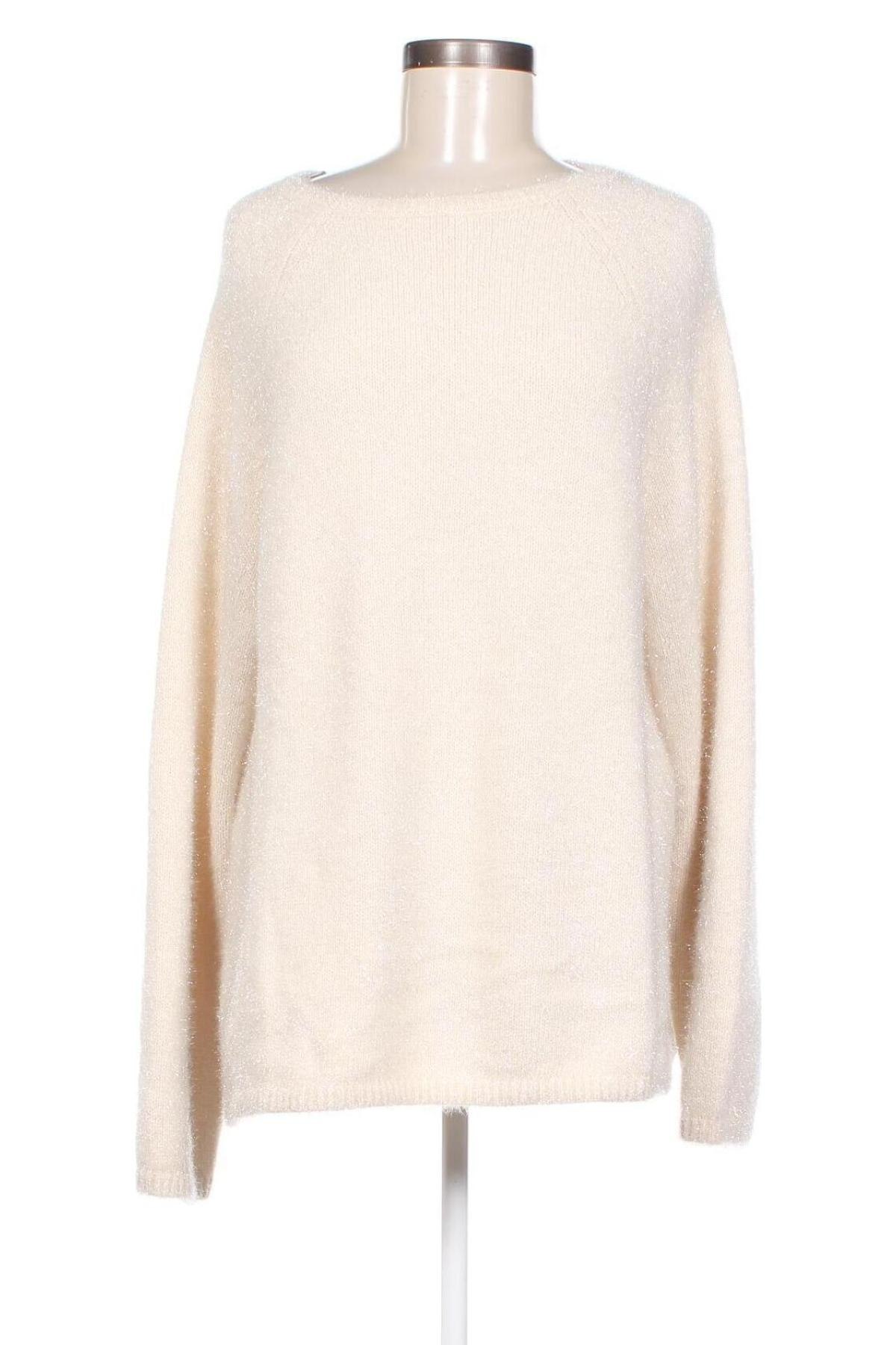 Дамски пуловер H&M, Размер M, Цвят Екрю, Цена 12,47 лв.