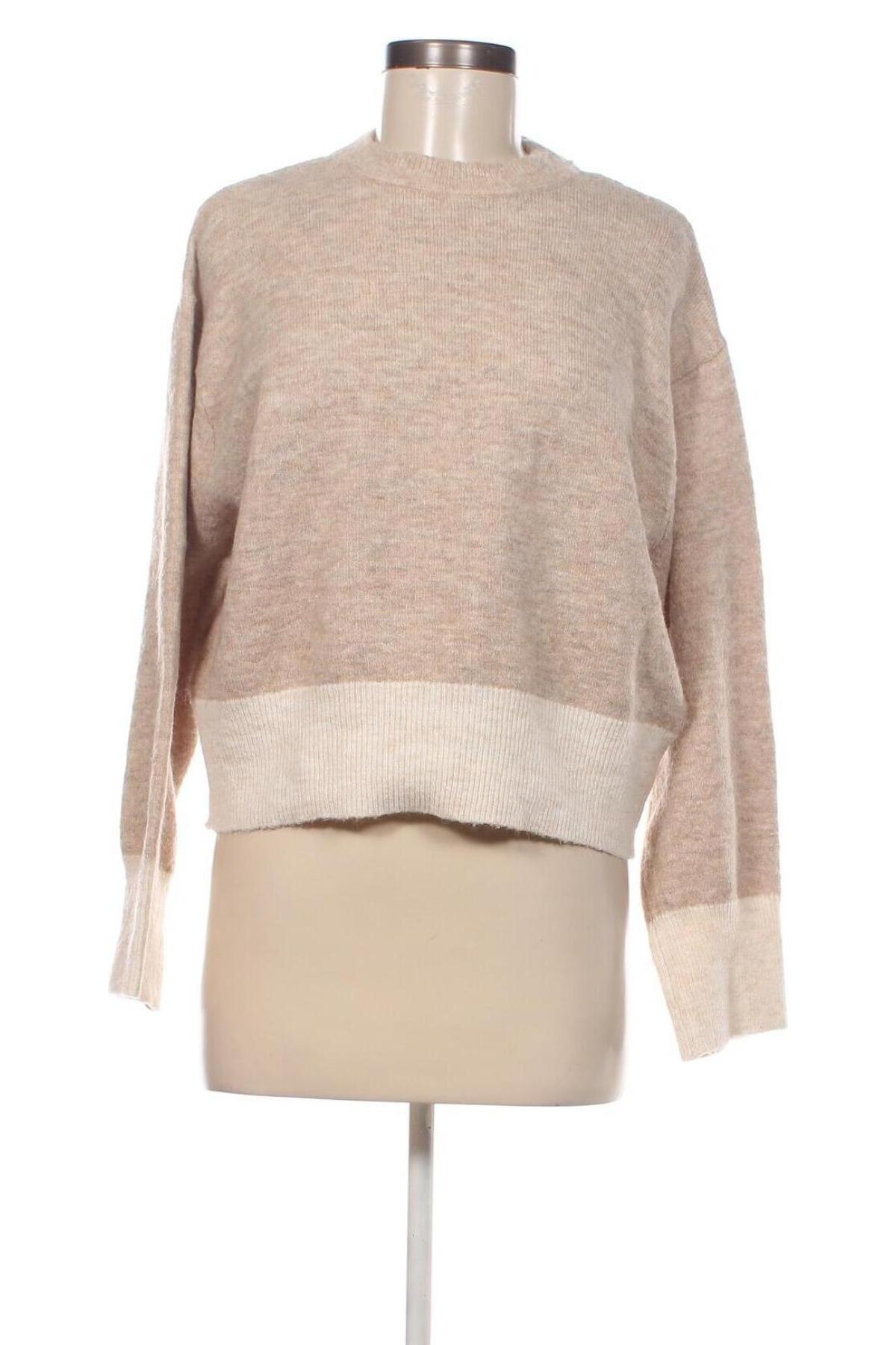 Damski sweter H&M, Rozmiar XS, Kolor Beżowy, Cena 92,99 zł