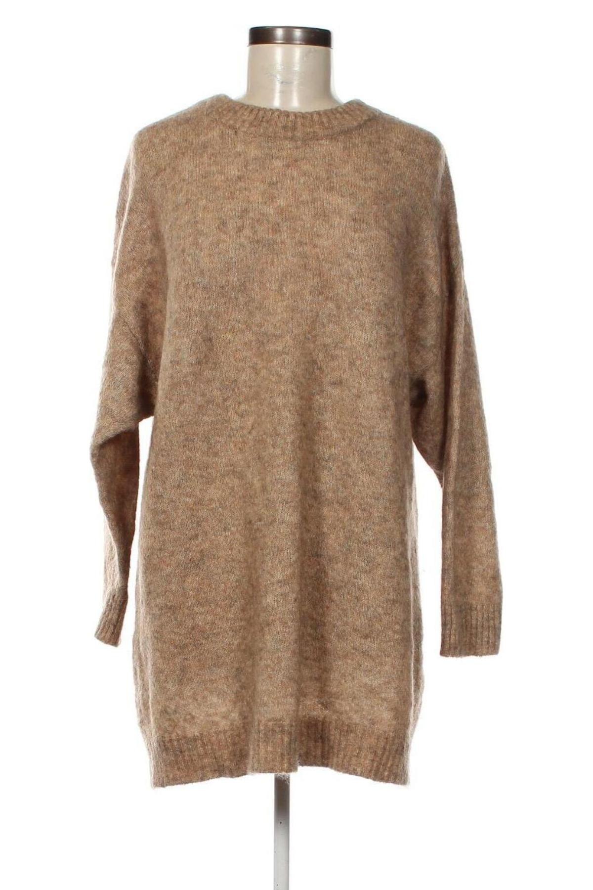 Дамски пуловер H&M, Размер M, Цвят Бежов, Цена 14,21 лв.