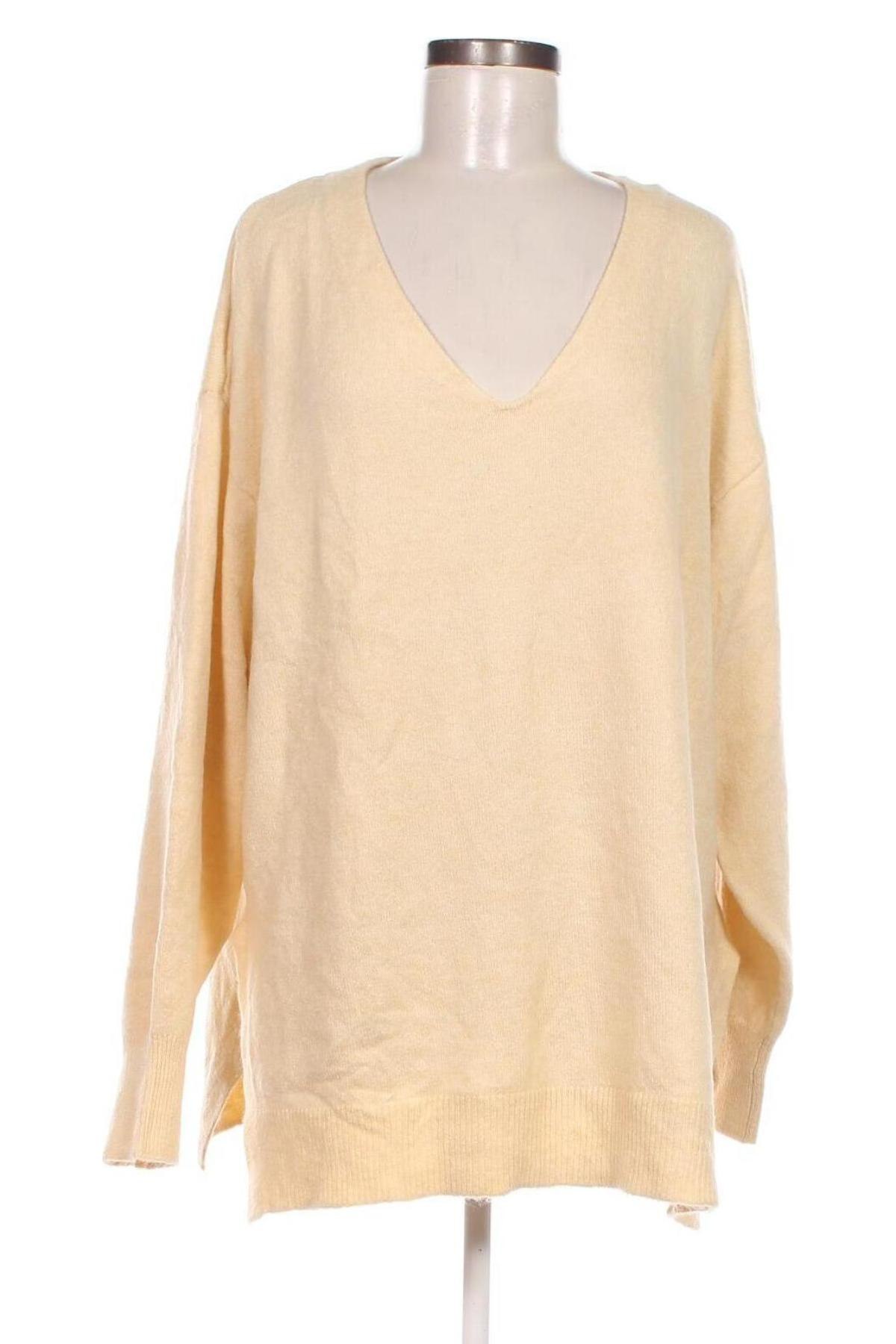 Γυναικείο πουλόβερ H&M, Μέγεθος XL, Χρώμα  Μπέζ, Τιμή 10,58 €