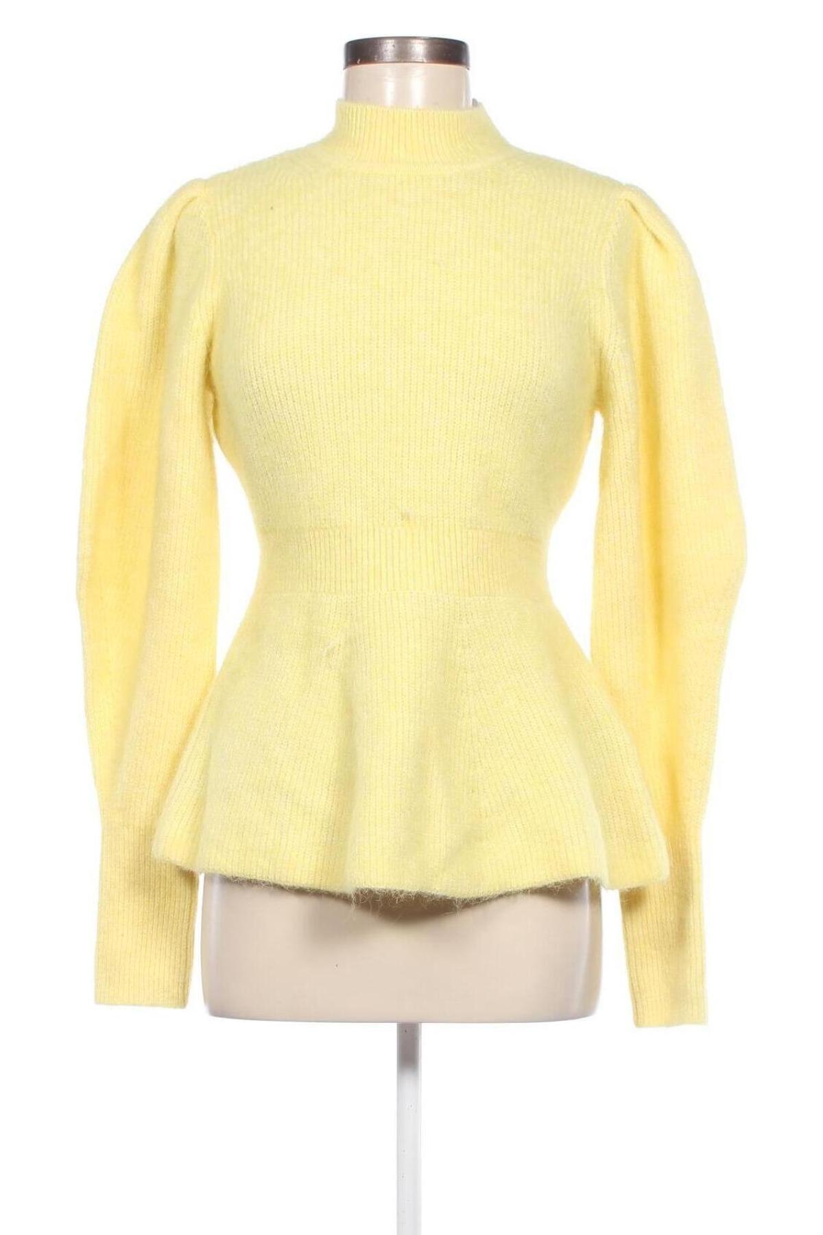 Дамски пуловер H&M, Размер S, Цвят Жълт, Цена 19,78 лв.