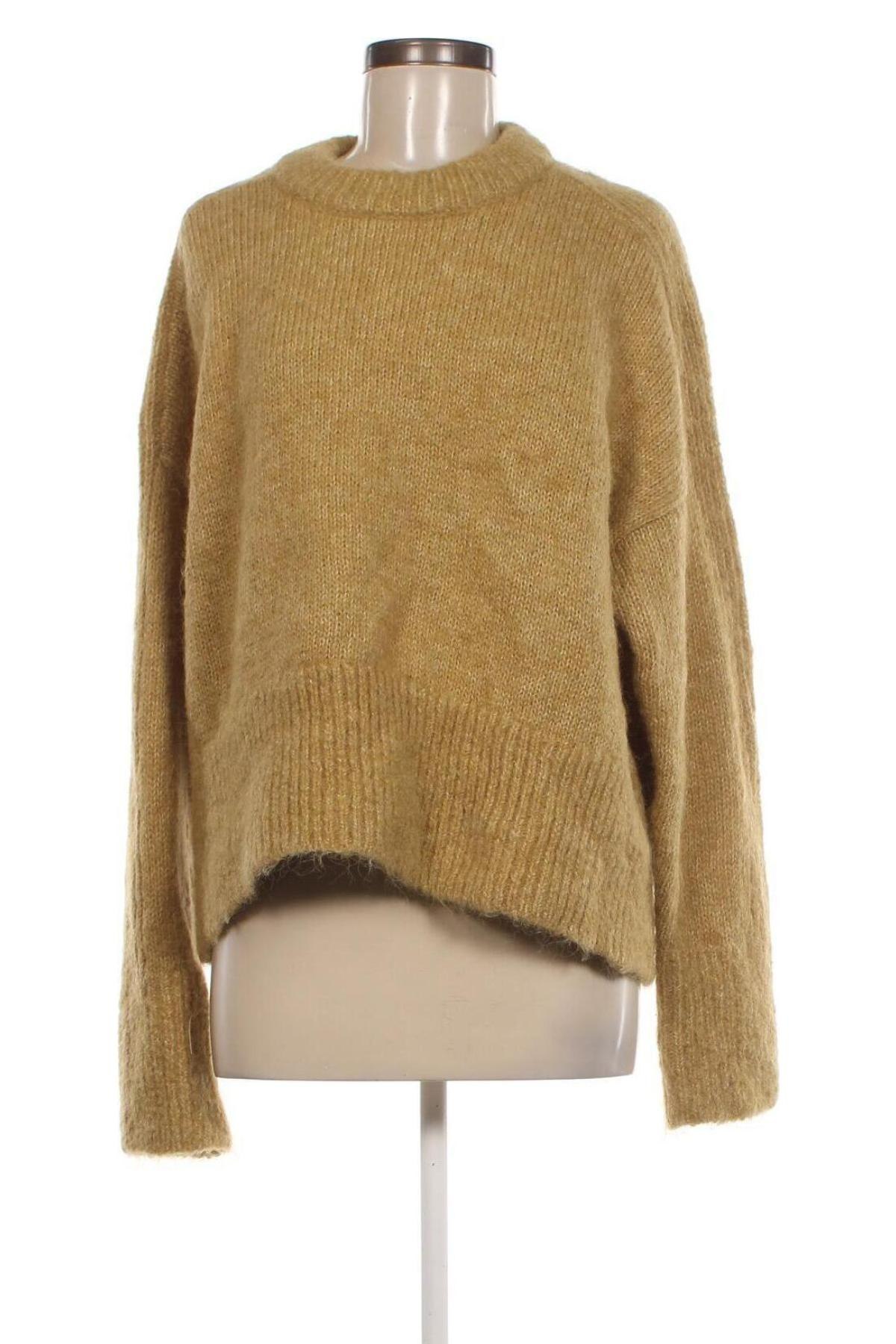 Дамски пуловер H&M, Размер M, Цвят Жълт, Цена 14,21 лв.
