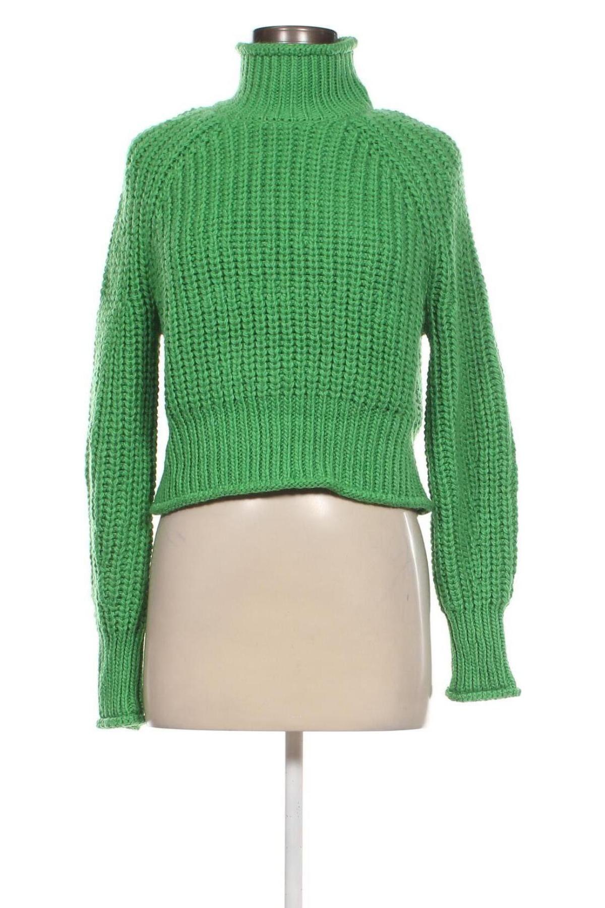 Pulover de femei H&M, Mărime XS, Culoare Verde, Preț 46,74 Lei