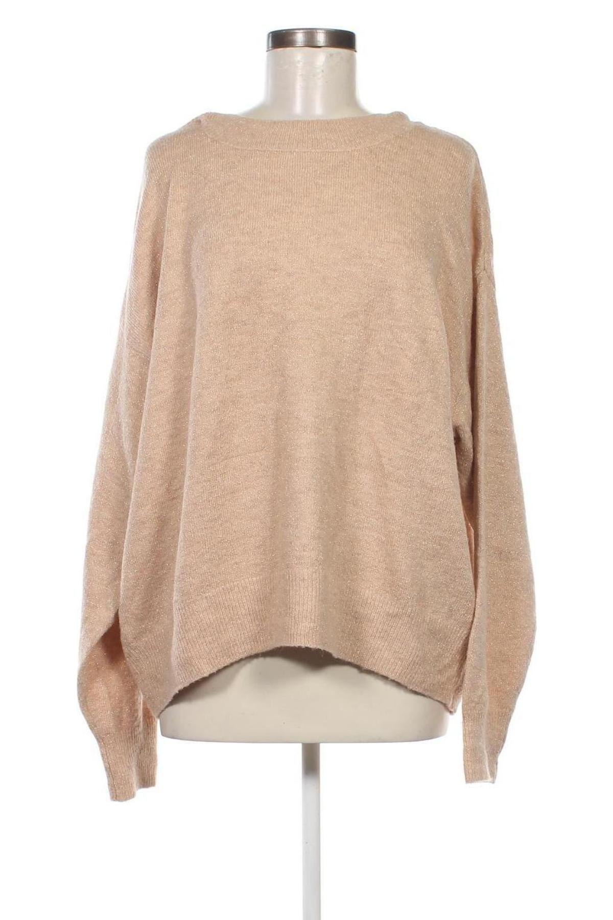 Damenpullover H&M, Größe XL, Farbe Golden, Preis € 12,49