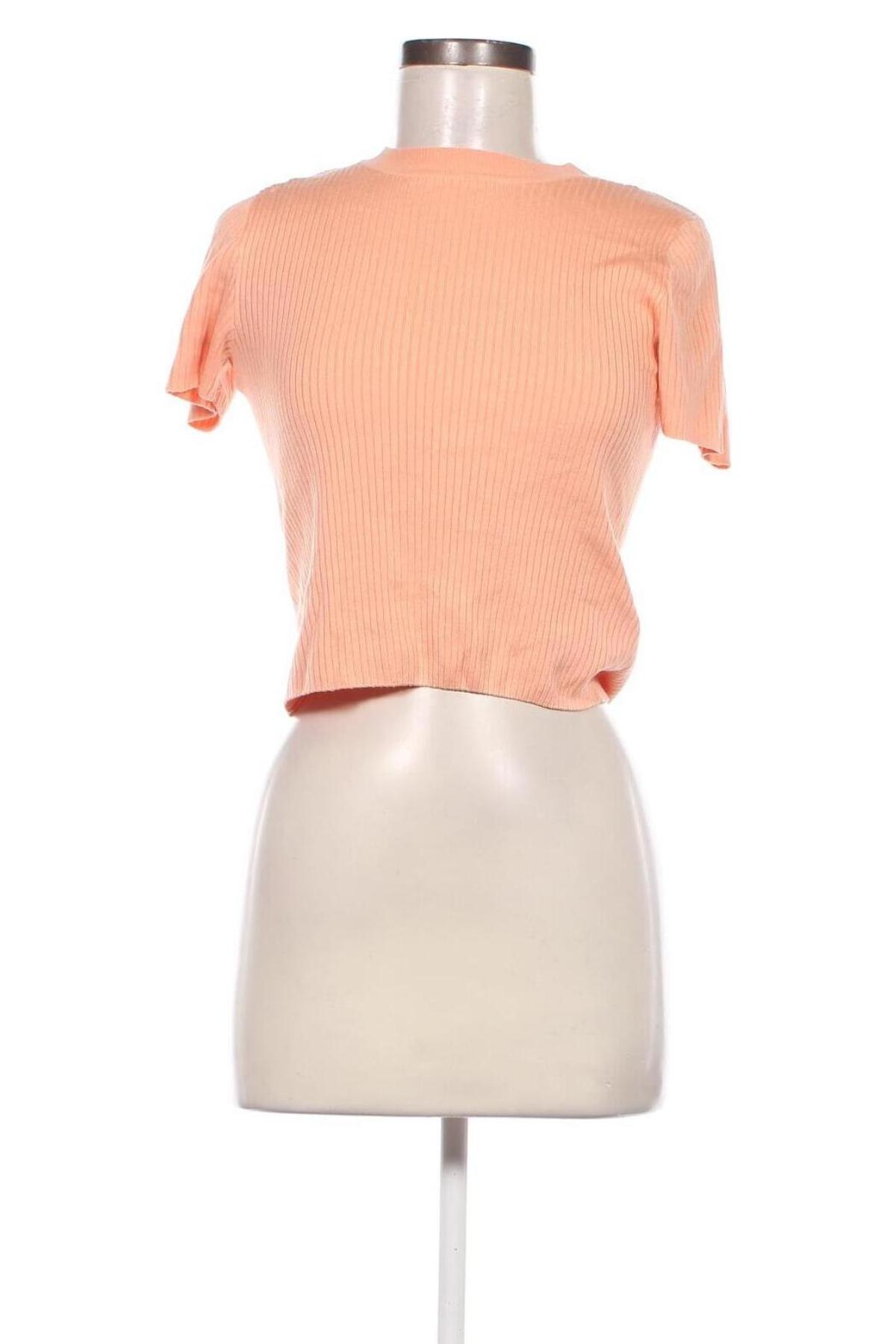 Дамски пуловер H&M Divided, Размер S, Цвят Оранжев, Цена 5,80 лв.