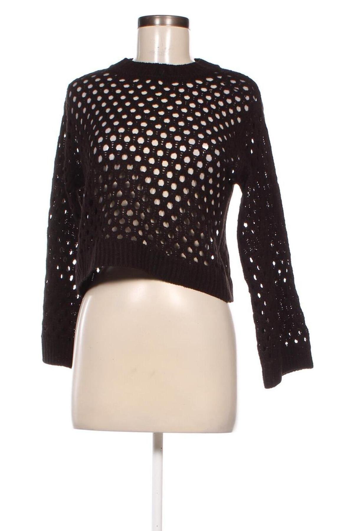 Дамски пуловер H&M Divided, Размер XXS, Цвят Черен, Цена 9,86 лв.