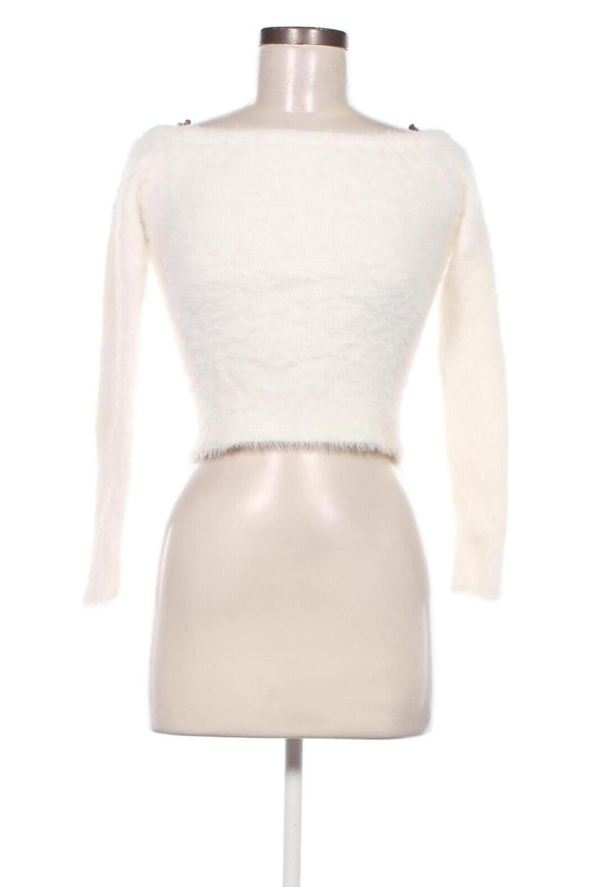 Γυναικείο πουλόβερ H&M Divided, Μέγεθος XS, Χρώμα Λευκό, Τιμή 8,79 €