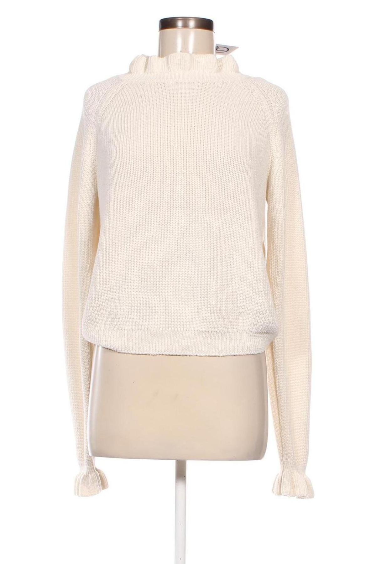 Damski sweter H&M Divided, Rozmiar L, Kolor ecru, Cena 42,67 zł