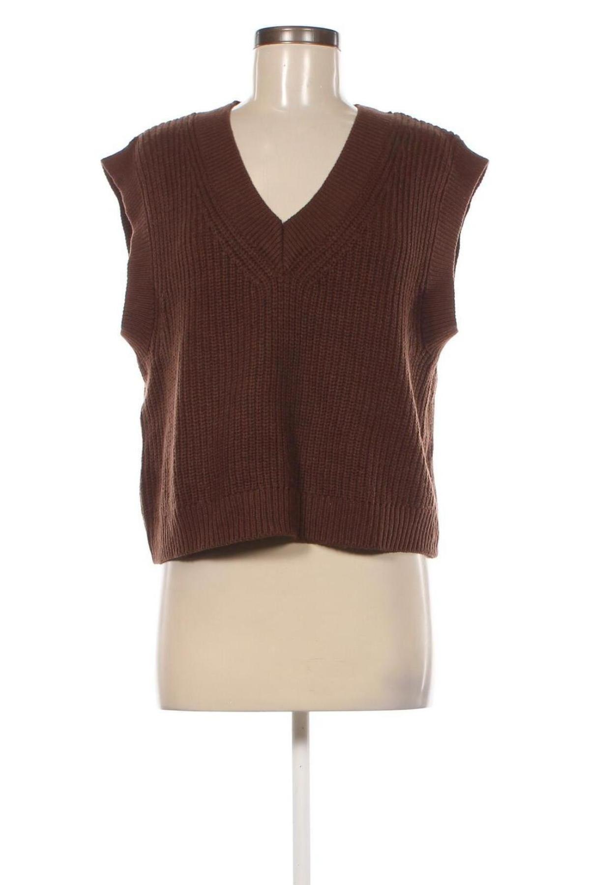 Дамски пуловер H&M Divided, Размер M, Цвят Кафяв, Цена 14,21 лв.