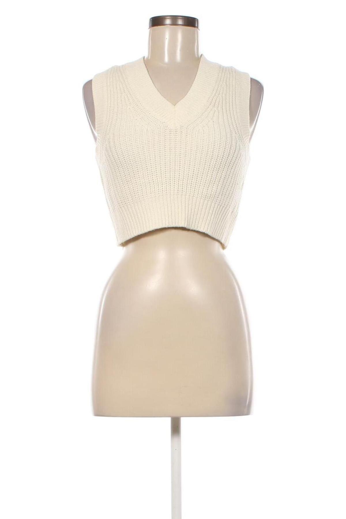 Pulover de femei H&M Divided, Mărime XS, Culoare Ecru, Preț 46,74 Lei