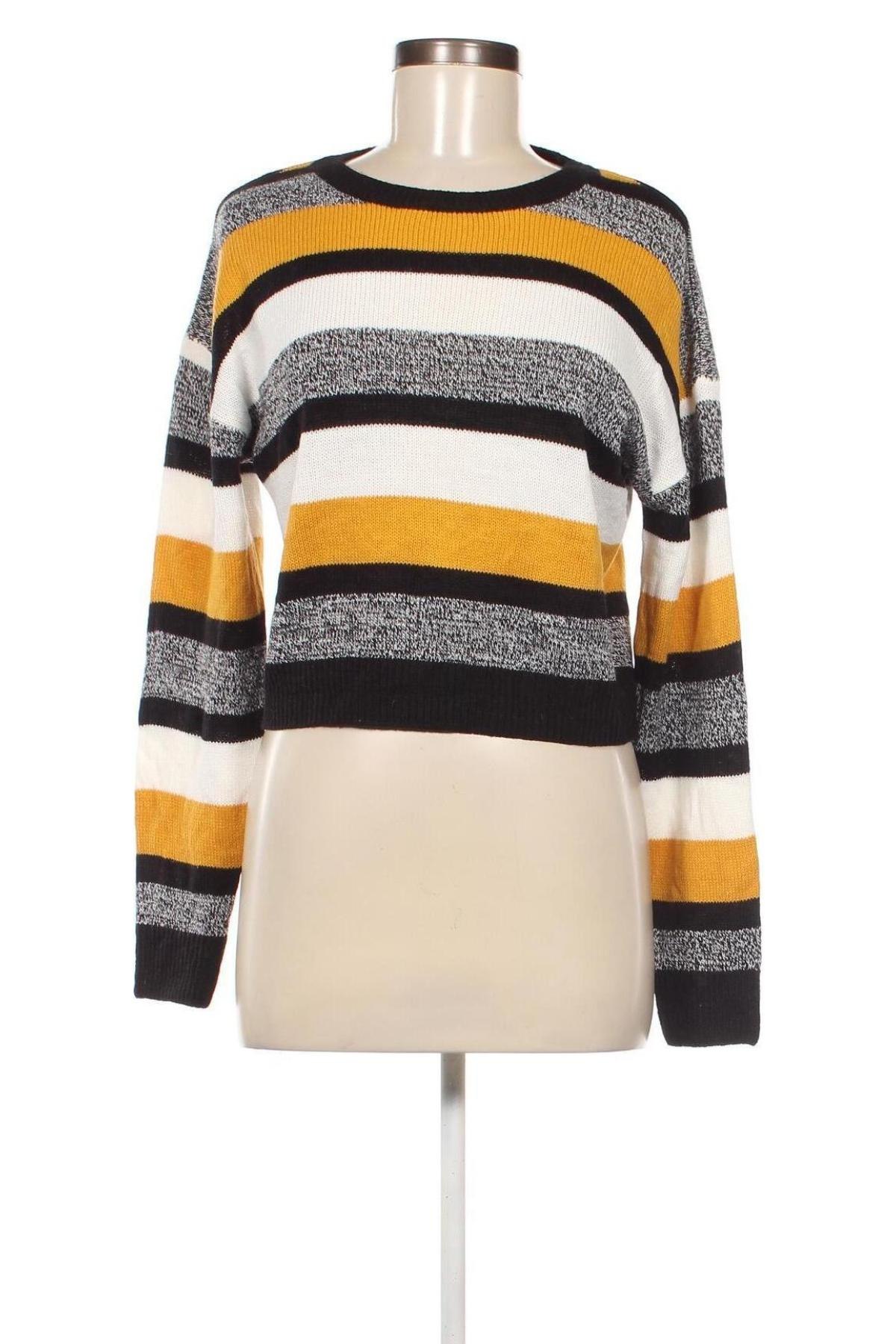 Дамски пуловер H&M Divided, Размер S, Цвят Многоцветен, Цена 13,34 лв.
