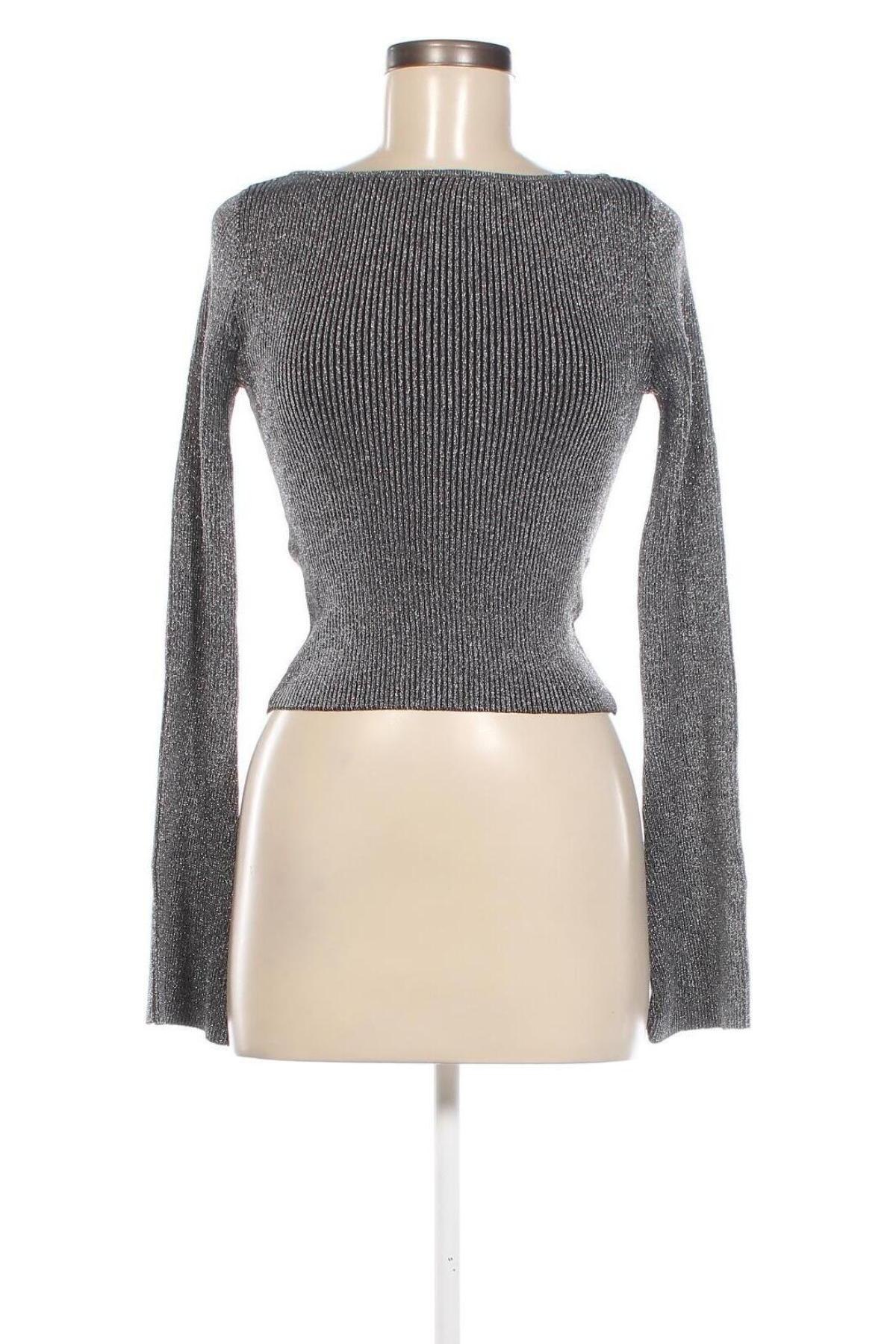 Γυναικείο πουλόβερ H&M Divided, Μέγεθος S, Χρώμα Ασημί, Τιμή 8,79 €