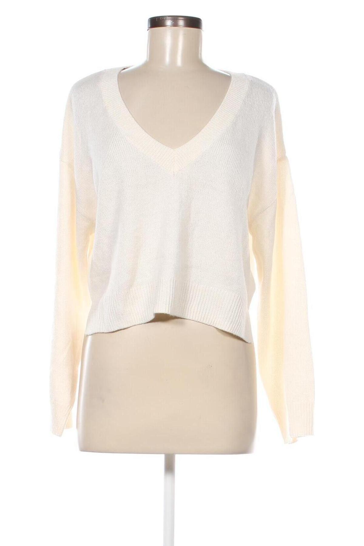 Γυναικείο πουλόβερ H&M Divided, Μέγεθος M, Χρώμα Εκρού, Τιμή 8,79 €