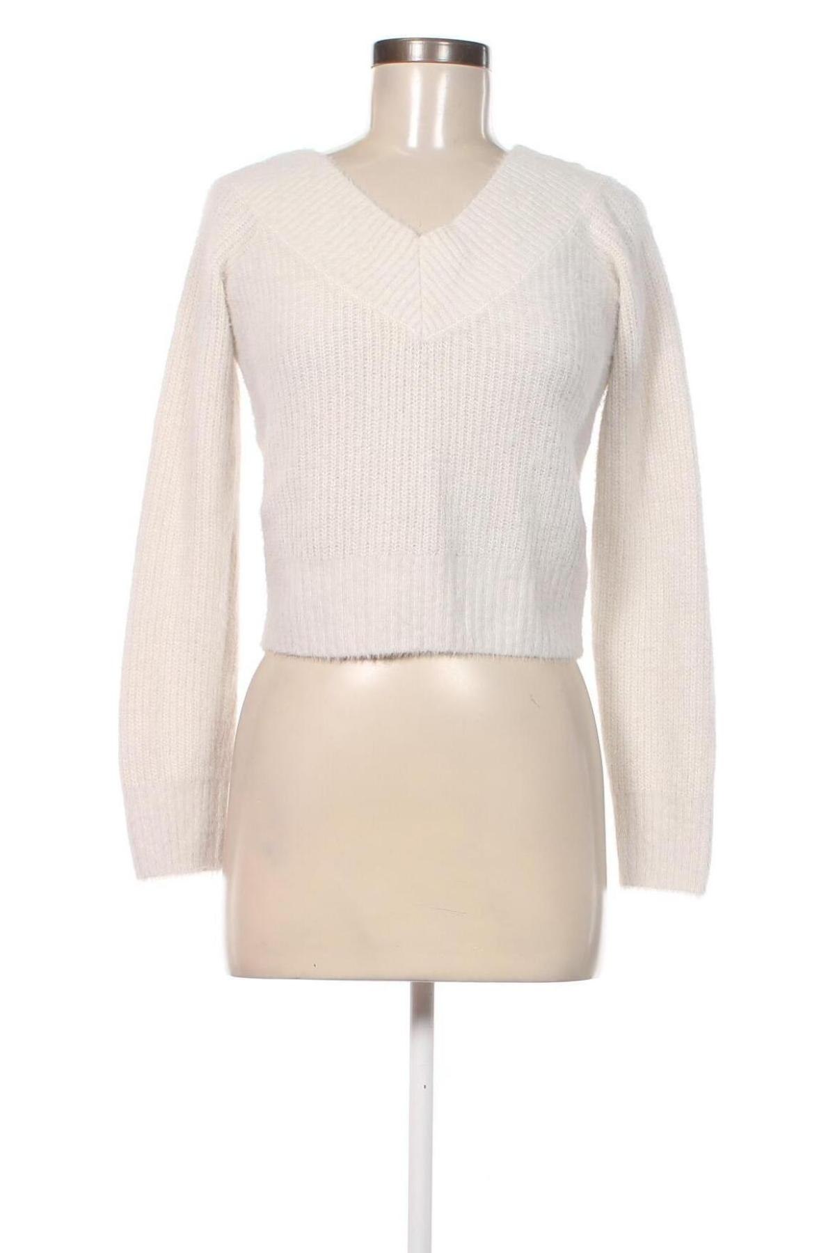 Дамски пуловер H&M Divided, Размер S, Цвят Бежов, Цена 15,08 лв.