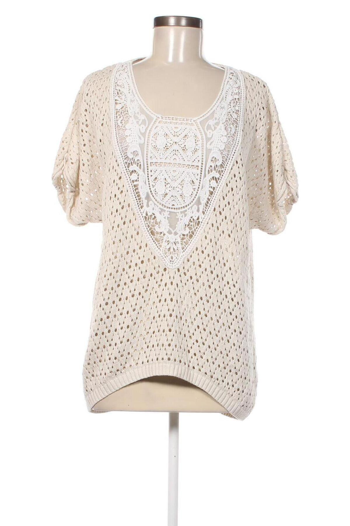 Damenpullover H&M L.O.G.G., Größe M, Farbe Beige, Preis € 4,44