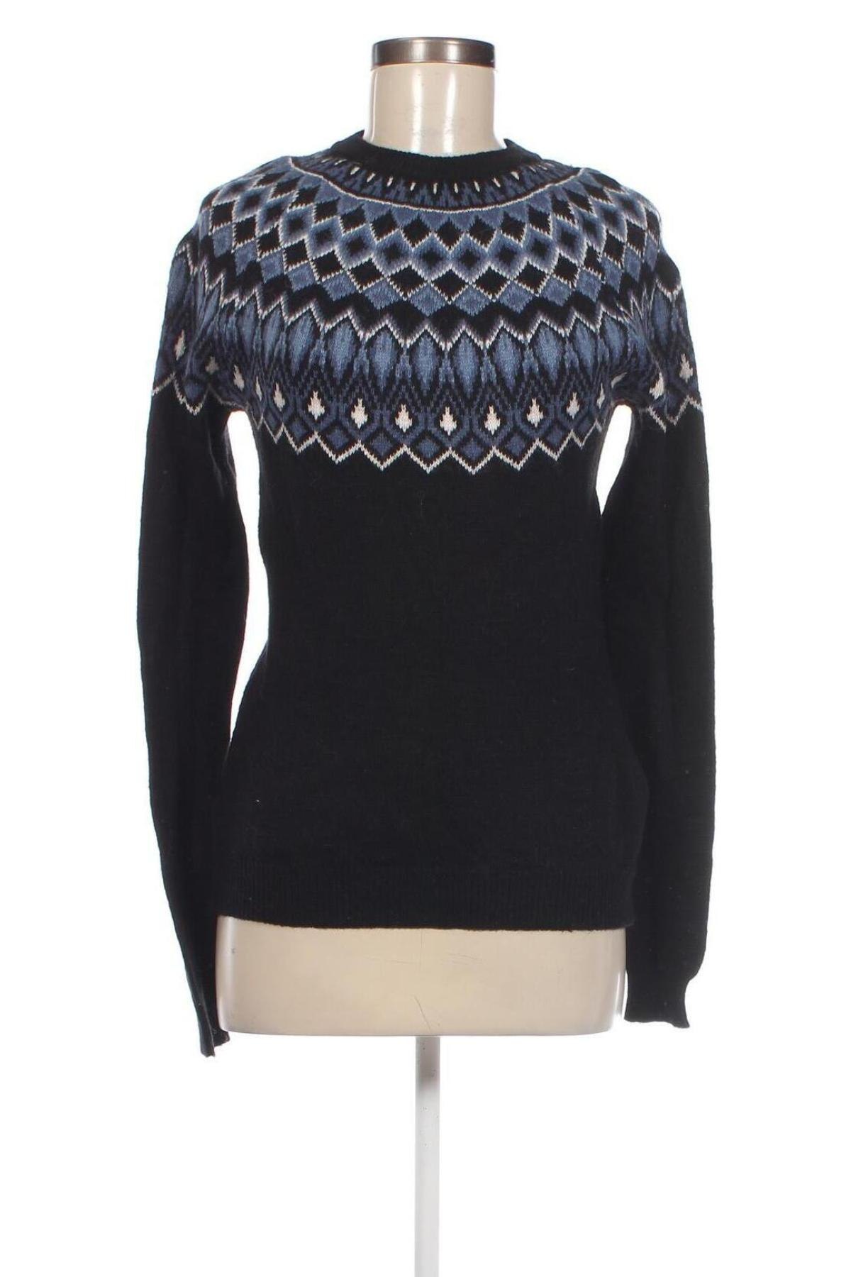 Дамски пуловер H&M L.O.G.G., Размер XS, Цвят Черен, Цена 14,21 лв.