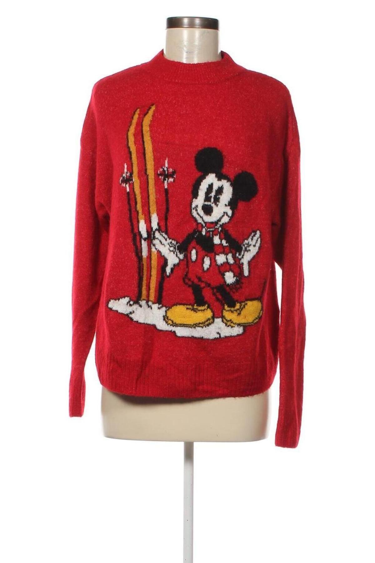 Дамски пуловер H&M L.O.G.G., Размер M, Цвят Червен, Цена 14,21 лв.