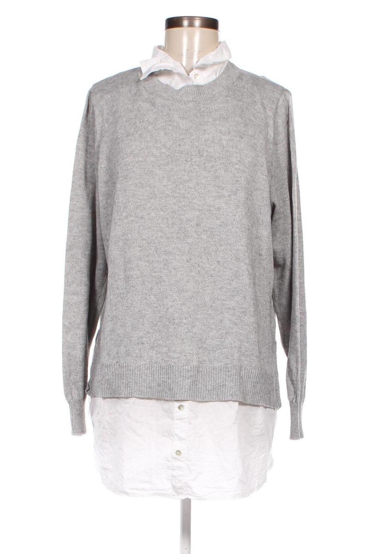 Γυναικείο πουλόβερ H&M Mama, Μέγεθος XL, Χρώμα Γκρί, Τιμή 10,58 €