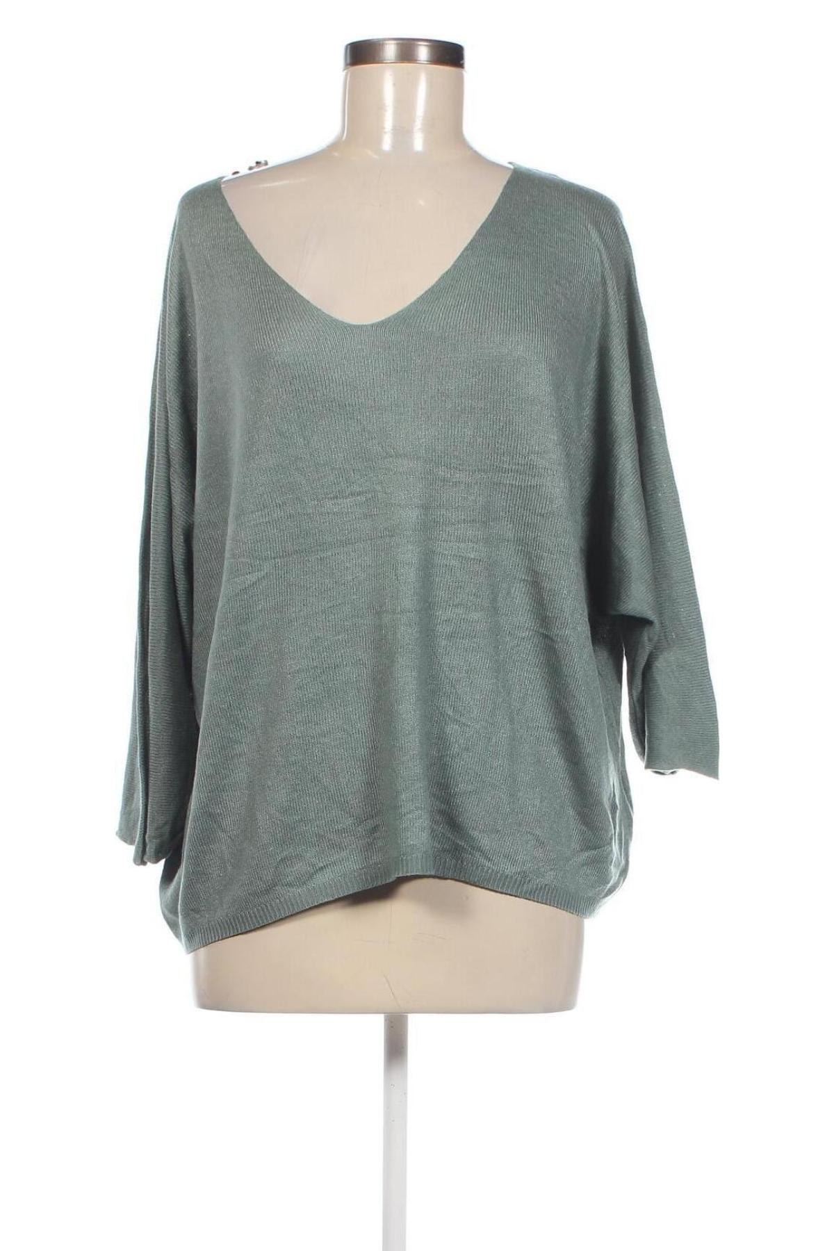 Γυναικείο πουλόβερ Haily`s, Μέγεθος L, Χρώμα Πράσινο, Τιμή 12,43 €