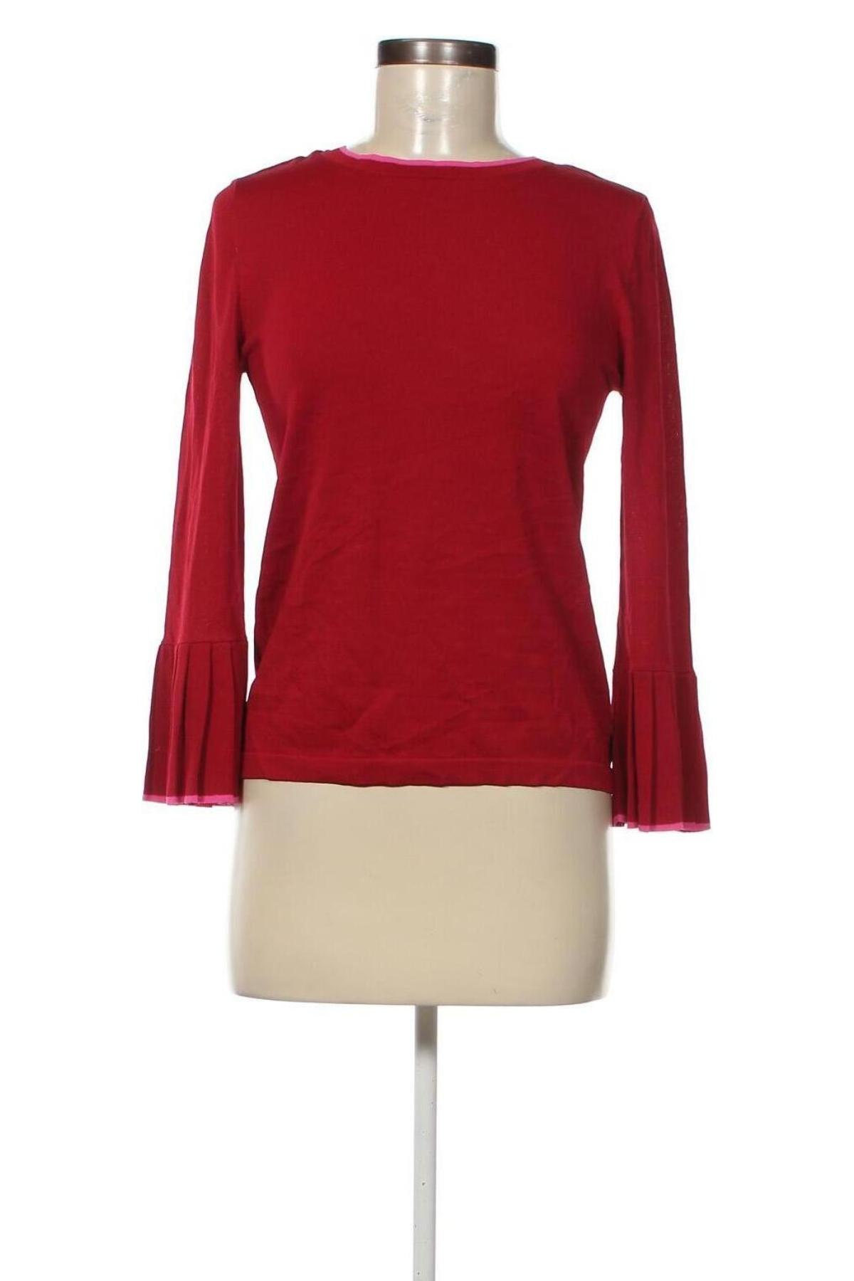 Damenpullover Hallhuber, Größe S, Farbe Rot, Preis 24,16 €