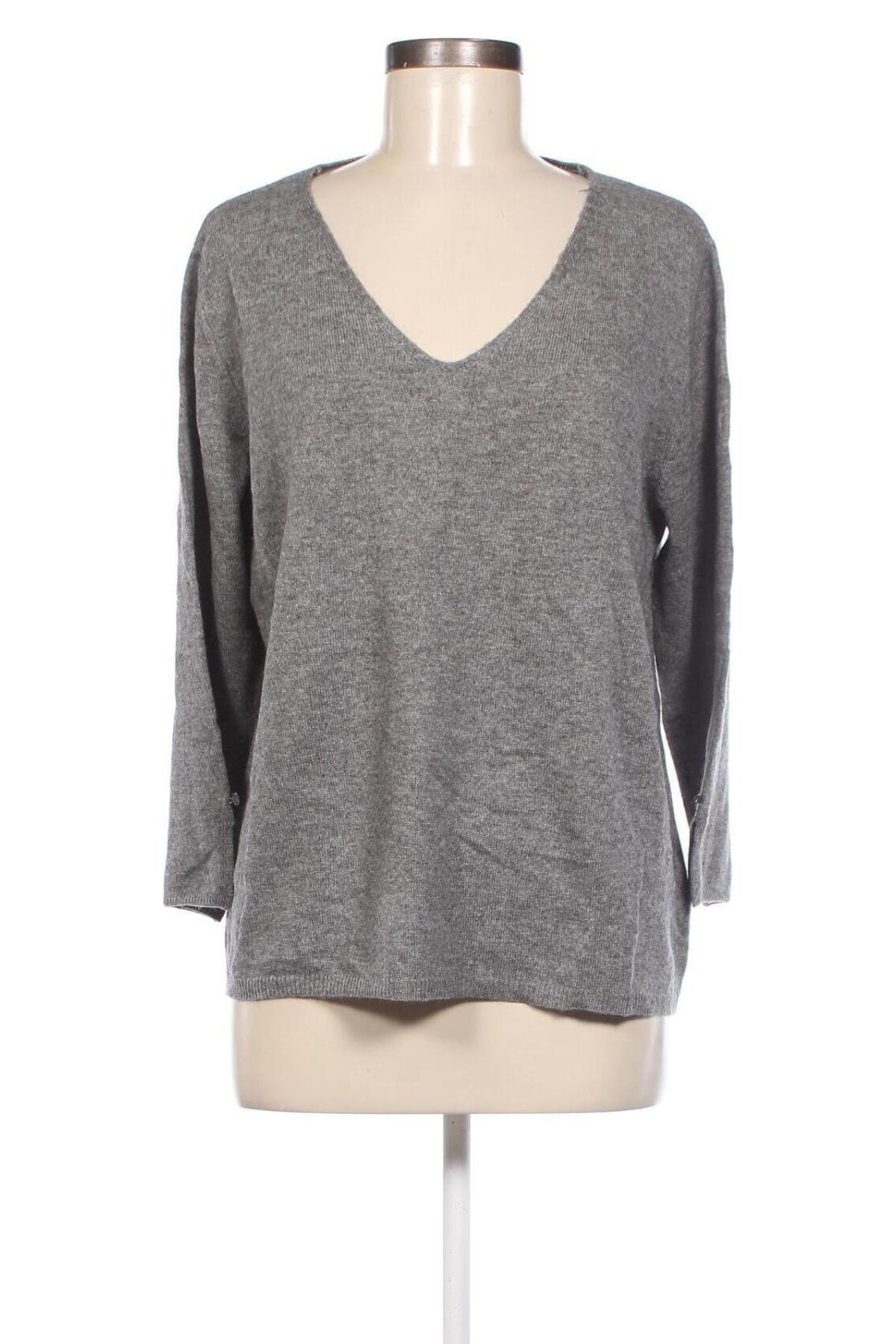 Дамски пуловер Heine, Размер XL, Цвят Сив, Цена 24,19 лв.