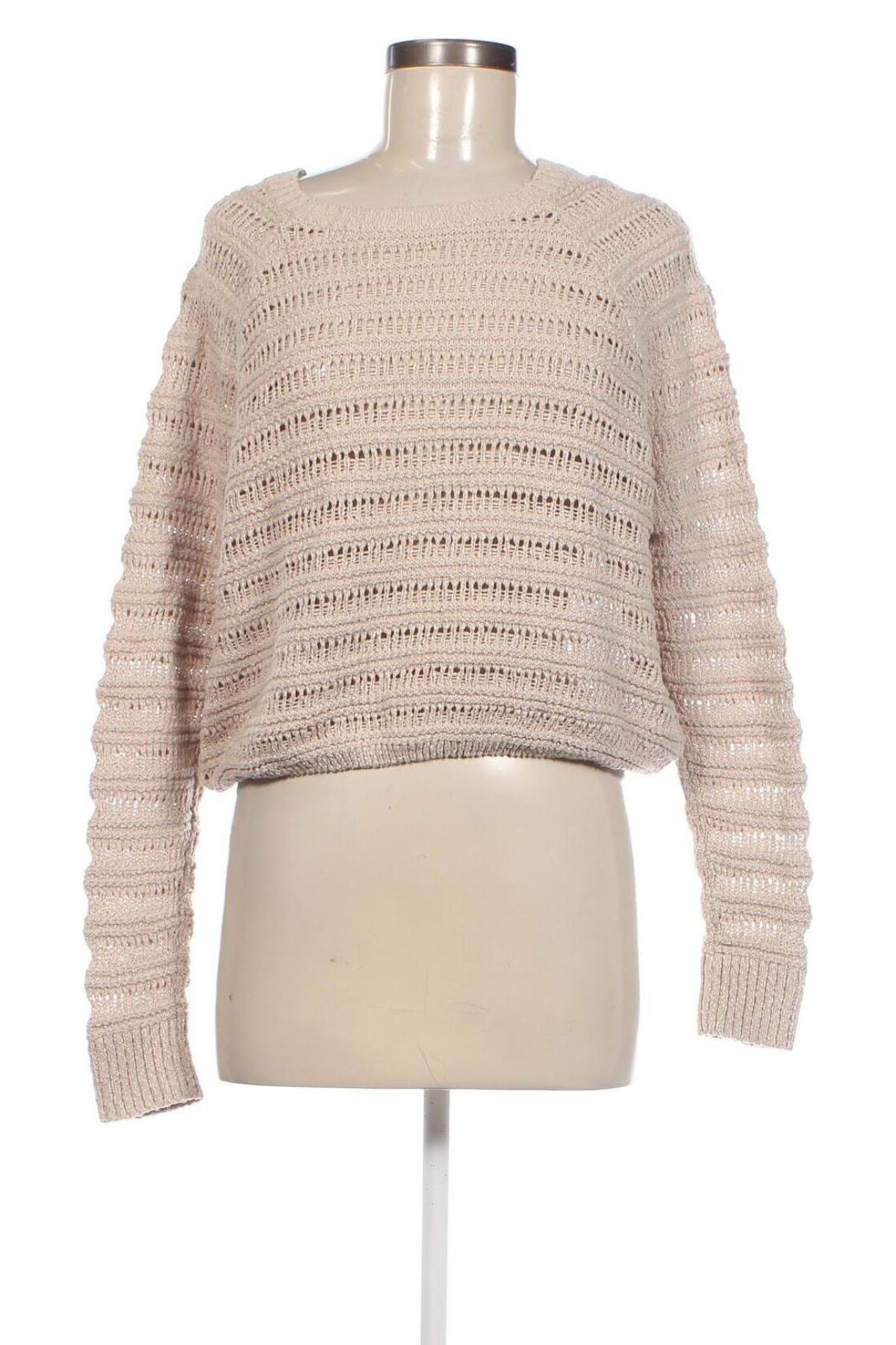 Γυναικείο πουλόβερ Hollister, Μέγεθος S, Χρώμα  Μπέζ, Τιμή 11,67 €