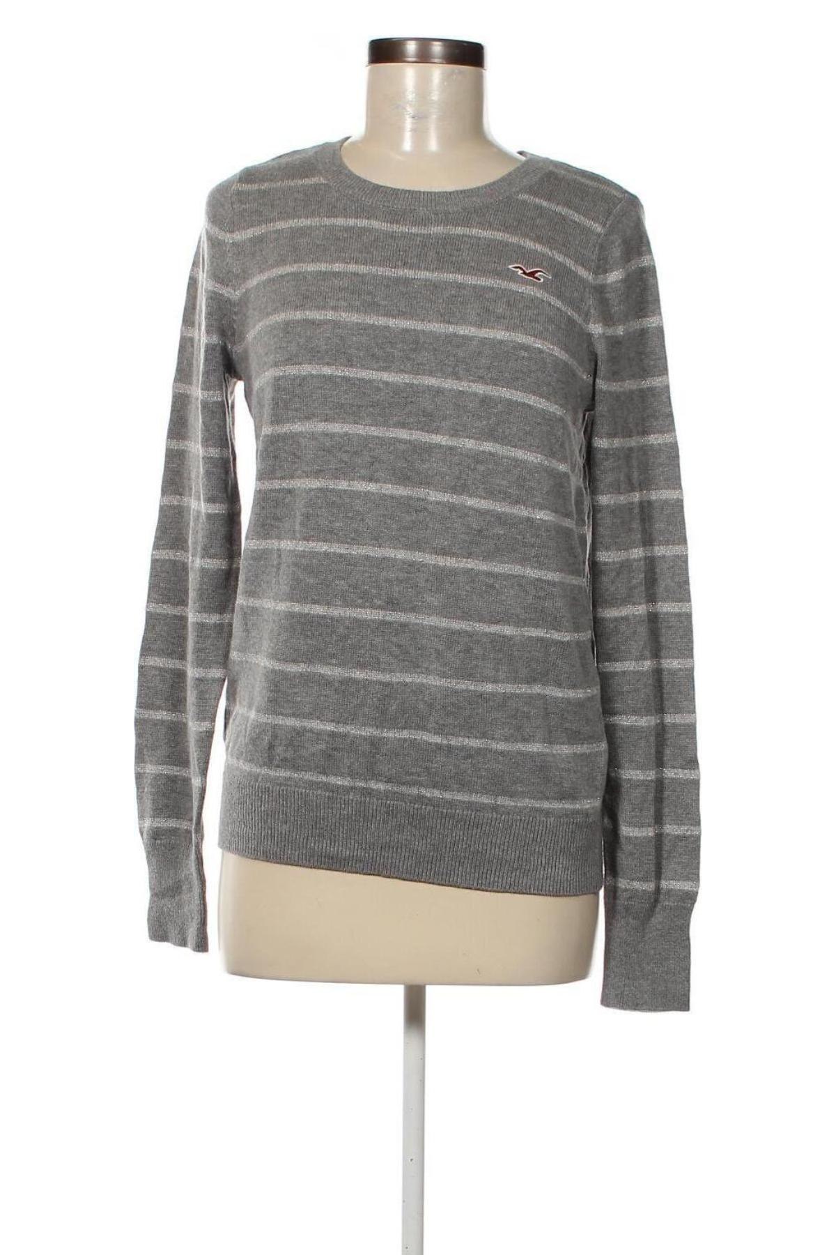 Damenpullover Hollister, Größe M, Farbe Grau, Preis 13,12 €