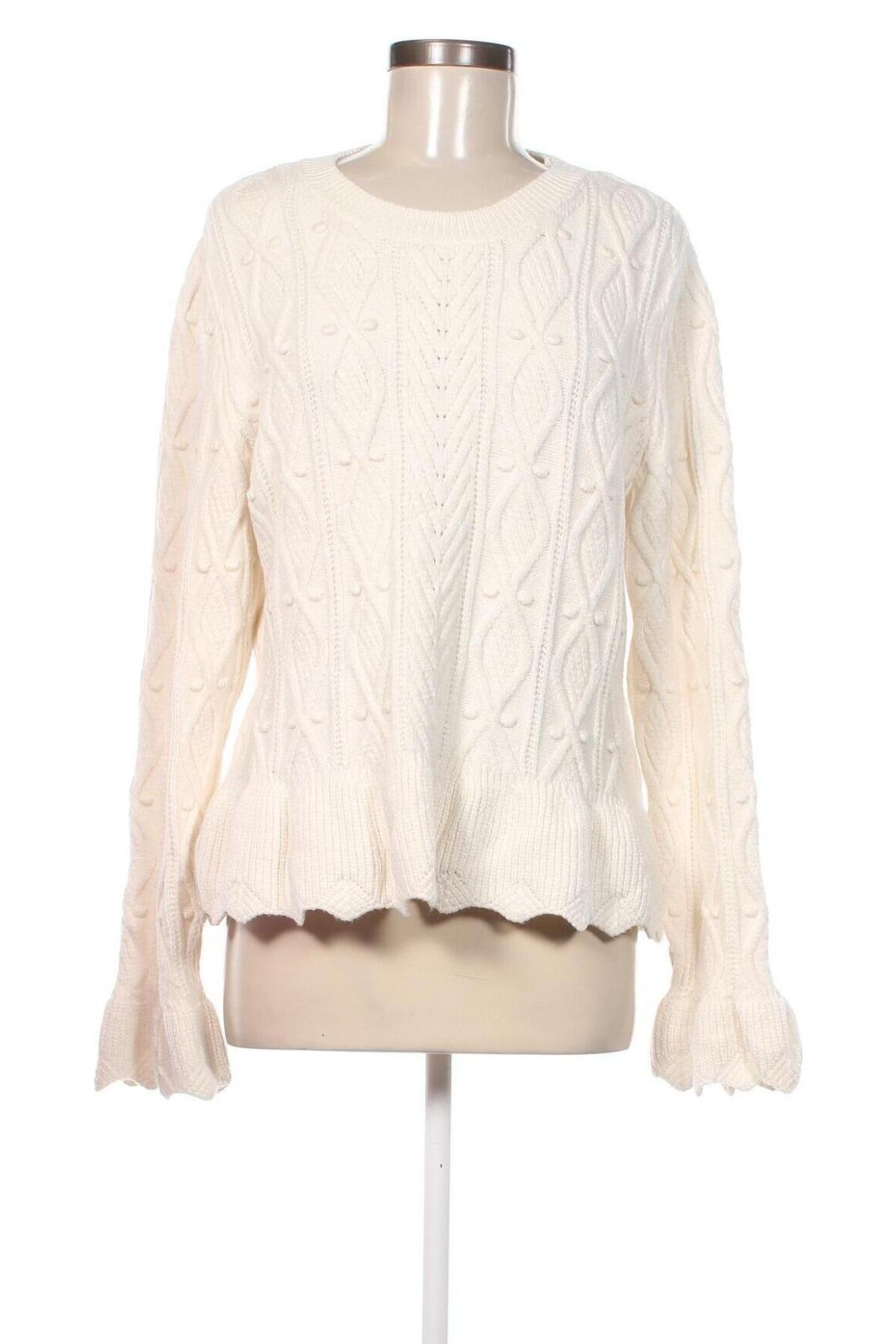 Damenpullover Holly & Whyte By Lindex, Größe L, Farbe Ecru, Preis € 9,89