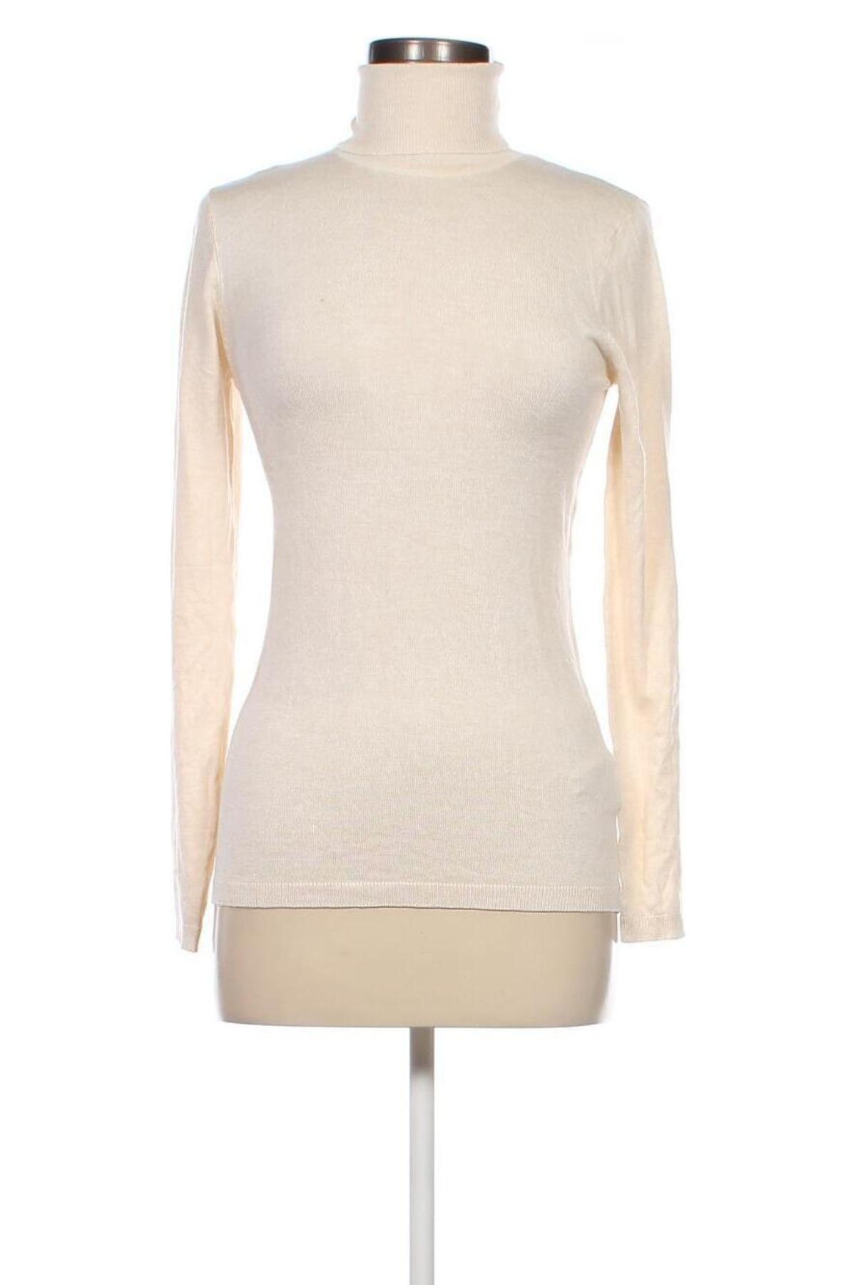 Γυναικείο πουλόβερ Ichi, Μέγεθος S, Χρώμα Εκρού, Τιμή 25,89 €
