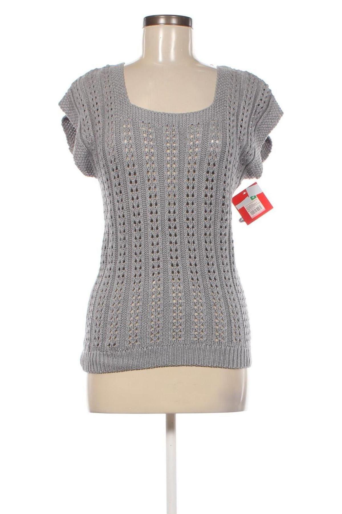 Damenpullover Isaac Mizrahi, Größe M, Farbe Grau, Preis 97,42 €