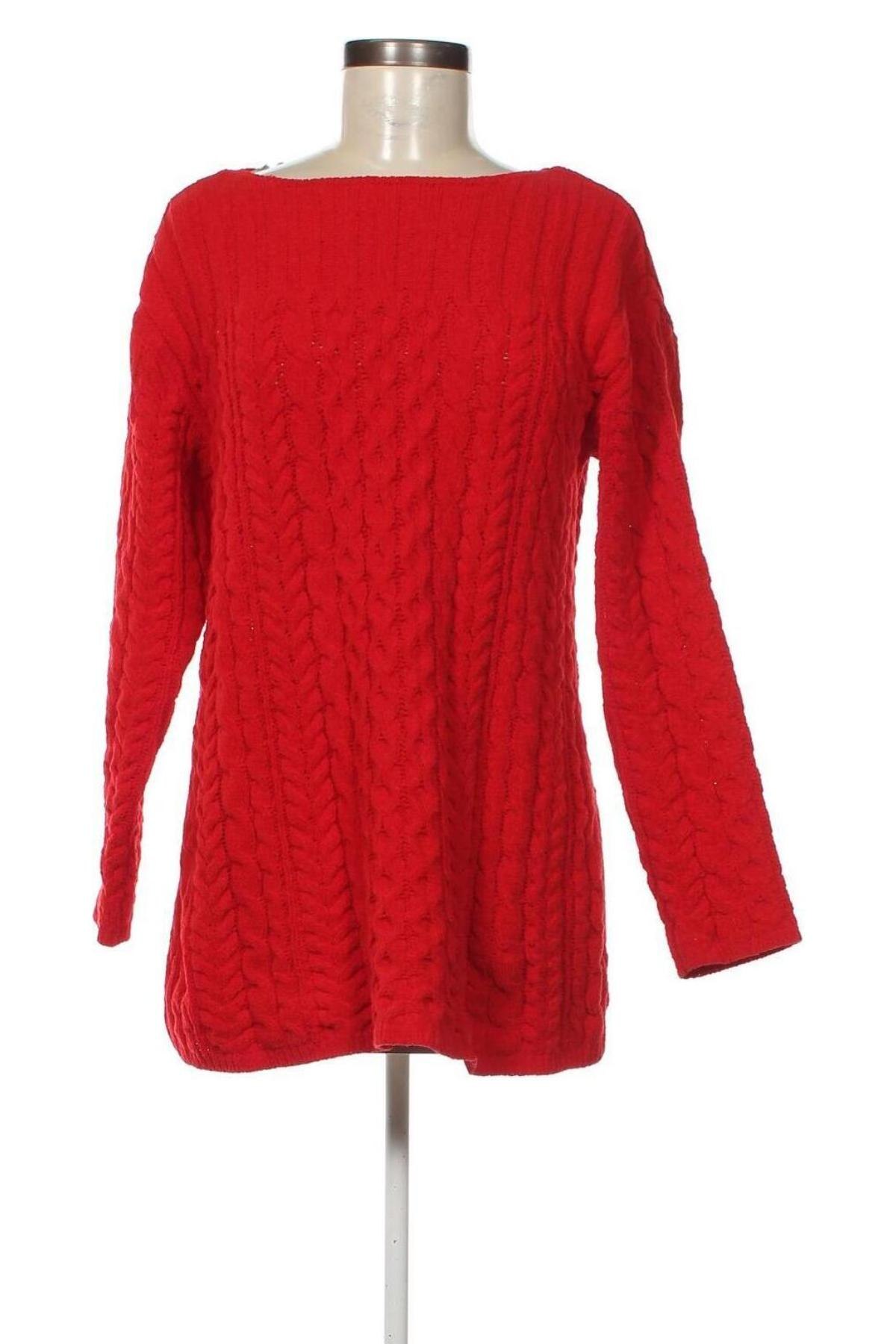 Дамски пуловер J.Jill, Размер S, Цвят Червен, Цена 18,86 лв.
