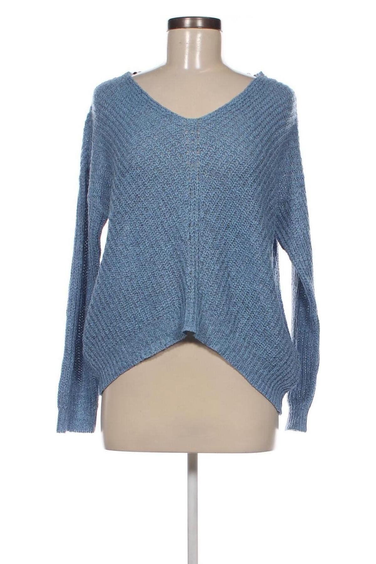 Damenpullover Jacqueline De Yong, Größe S, Farbe Blau, Preis 9,28 €