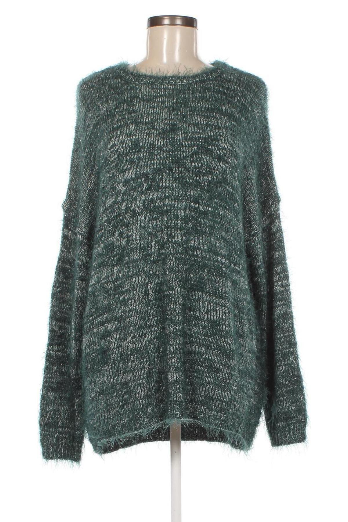 Дамски пуловер Janina, Размер XL, Цвят Зелен, Цена 16,24 лв.