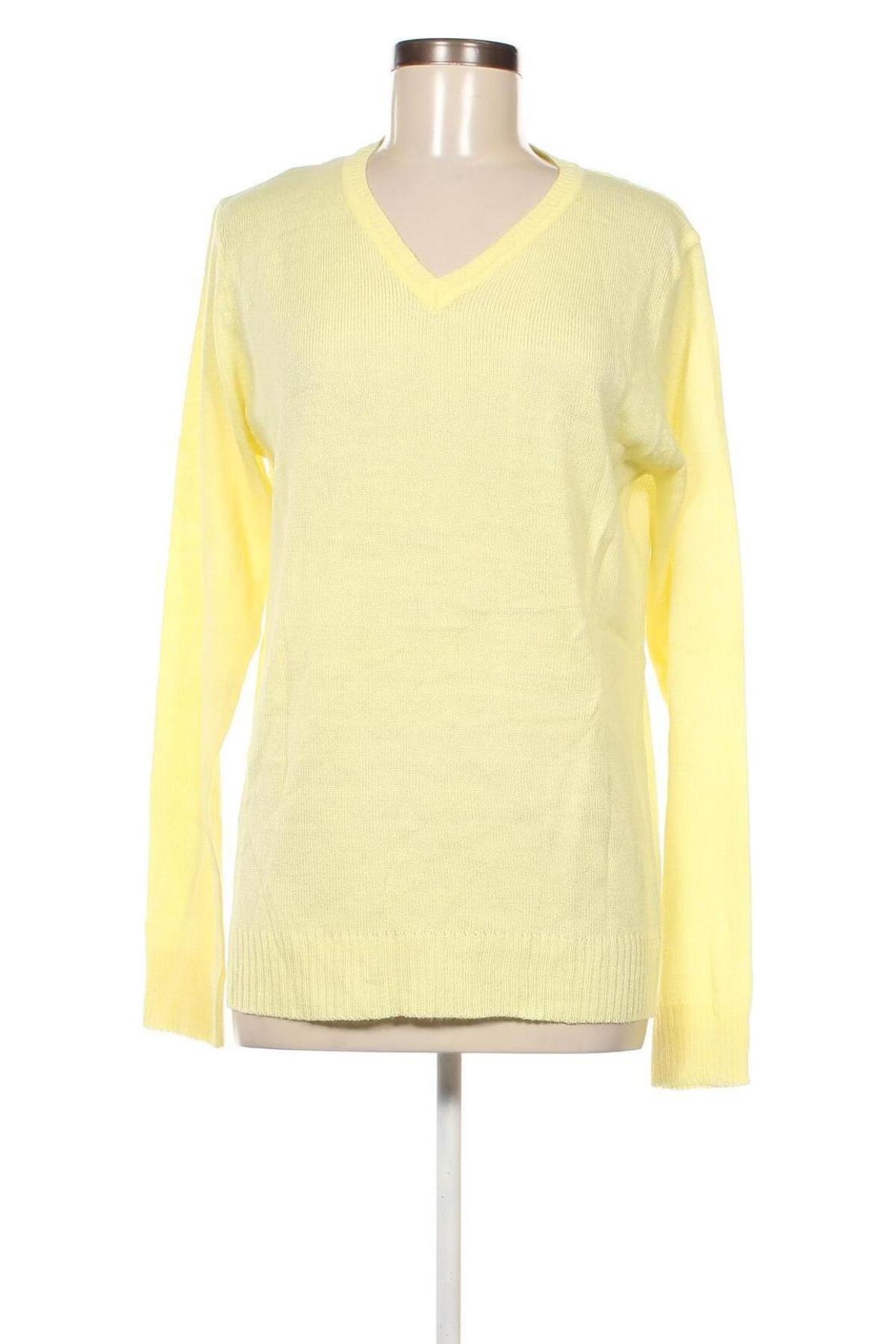Γυναικείο πουλόβερ Janina, Μέγεθος XL, Χρώμα Κίτρινο, Τιμή 10,05 €
