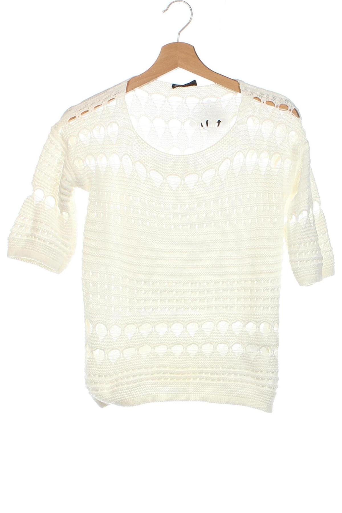 Γυναικείο πουλόβερ Janina, Μέγεθος XS, Χρώμα Λευκό, Τιμή 9,33 €